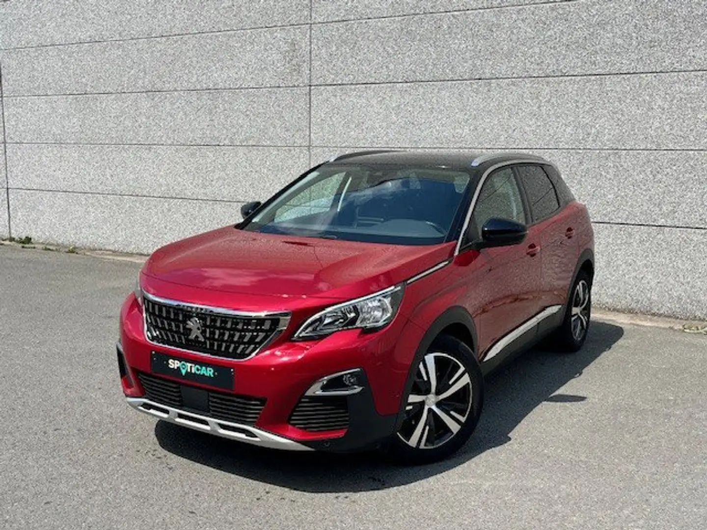 Peugeot 3008 *GPS*CAMERA*KEY LESS GO* 1.2 BENZ 130 PK Allure Rood - 2