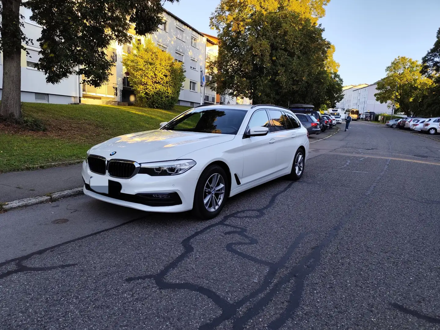 BMW 520 520d G31 Touring Sport Line Weiß - 1