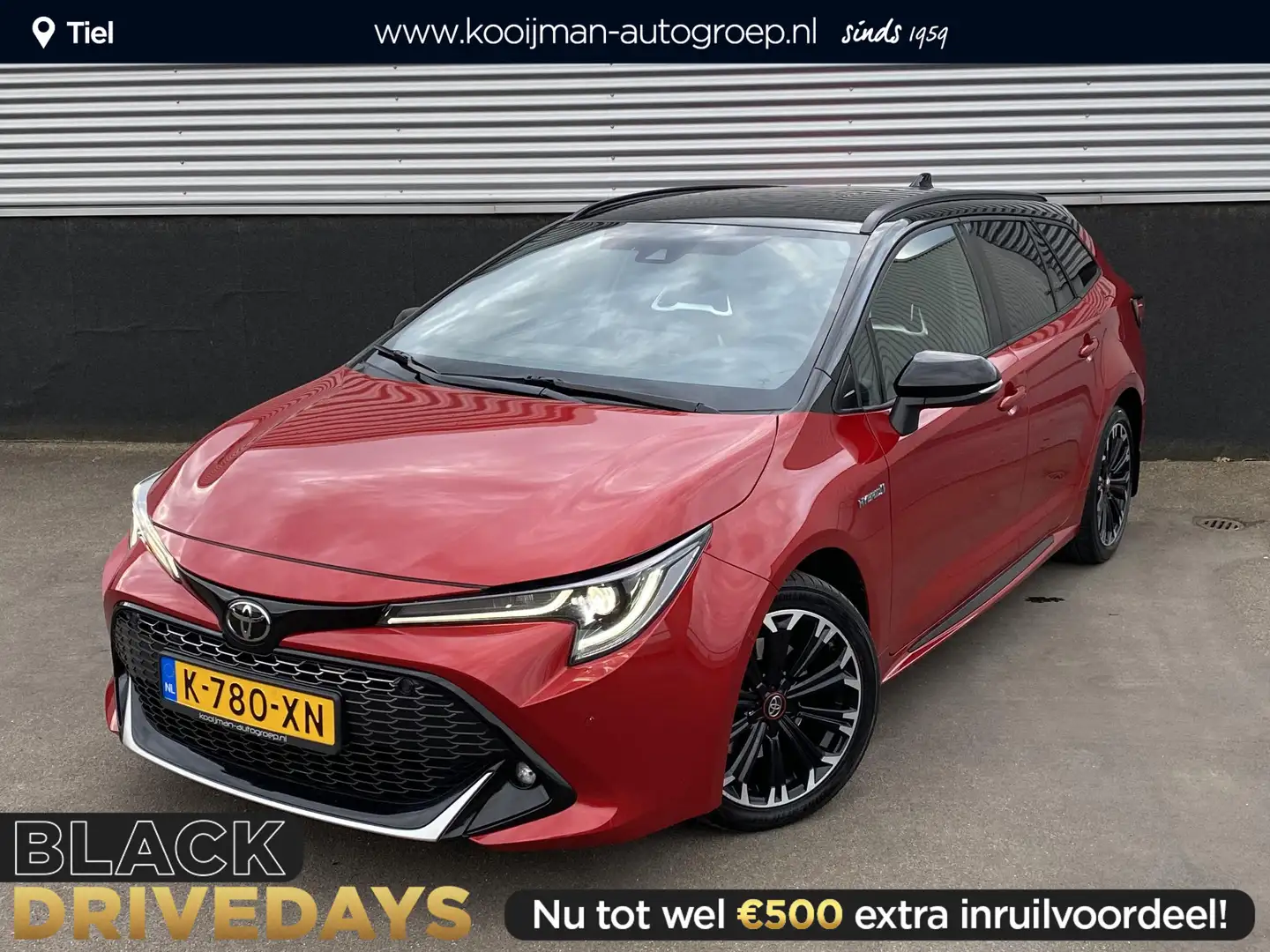 Toyota Corolla Touring Sports 2.0 Hybrid GR-Sport Nieuw geleverd Rouge - 1