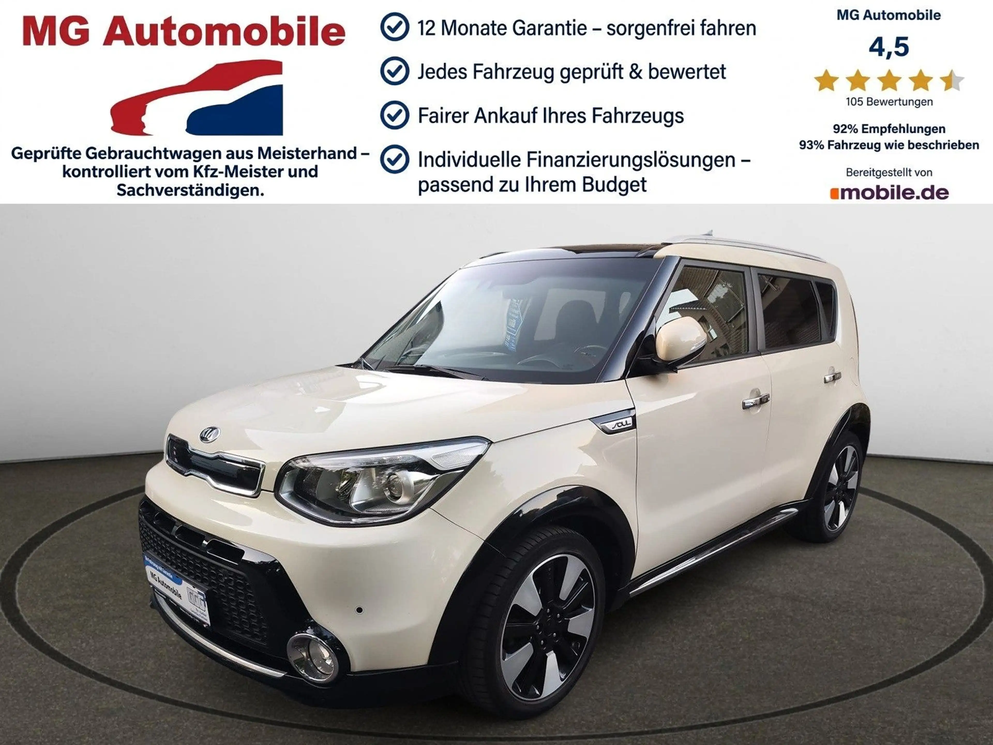 Kia Soul 1.6 CRDi Spirit Vip-Paket Anhängerkupplung