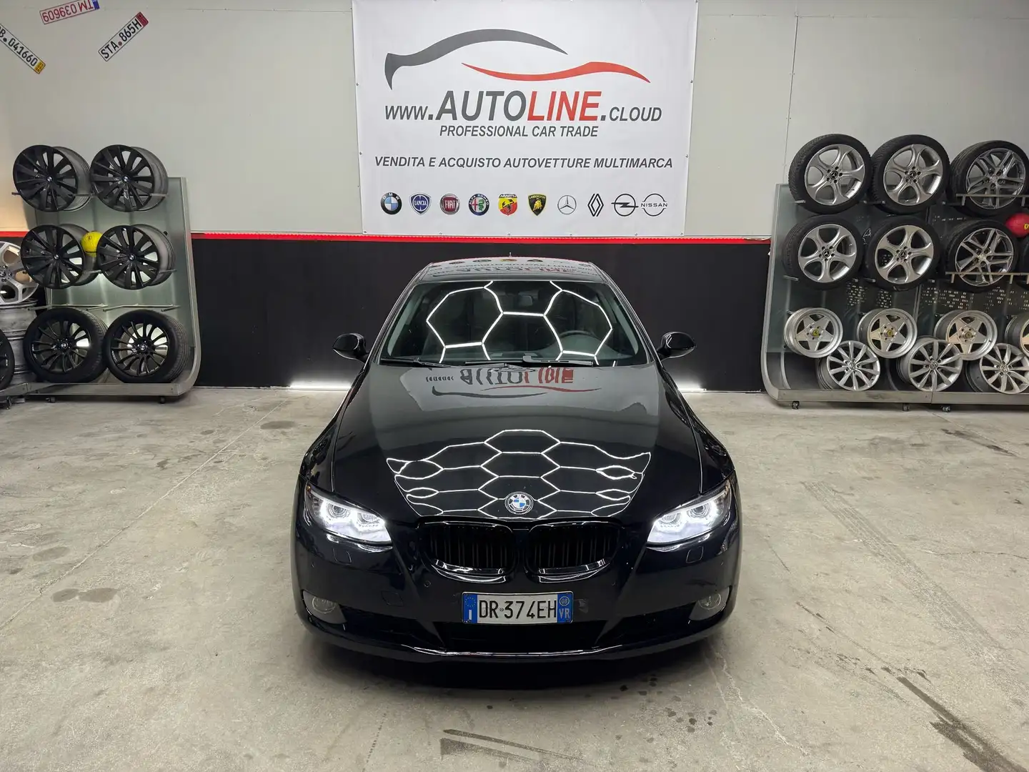 BMW 325 Serie 3 E92 Coupe 325i Coupe Pachet MSport Nero - 2