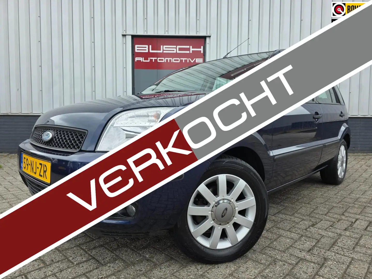 Ford Fusion 1.4-16V Trend | AUTOMAAT | Blauw - 1