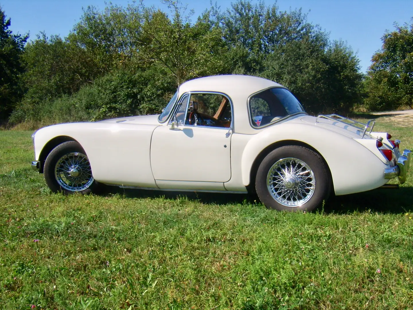 MG MGA Coupe 1600  MK I  en buen estado Blanco - 2