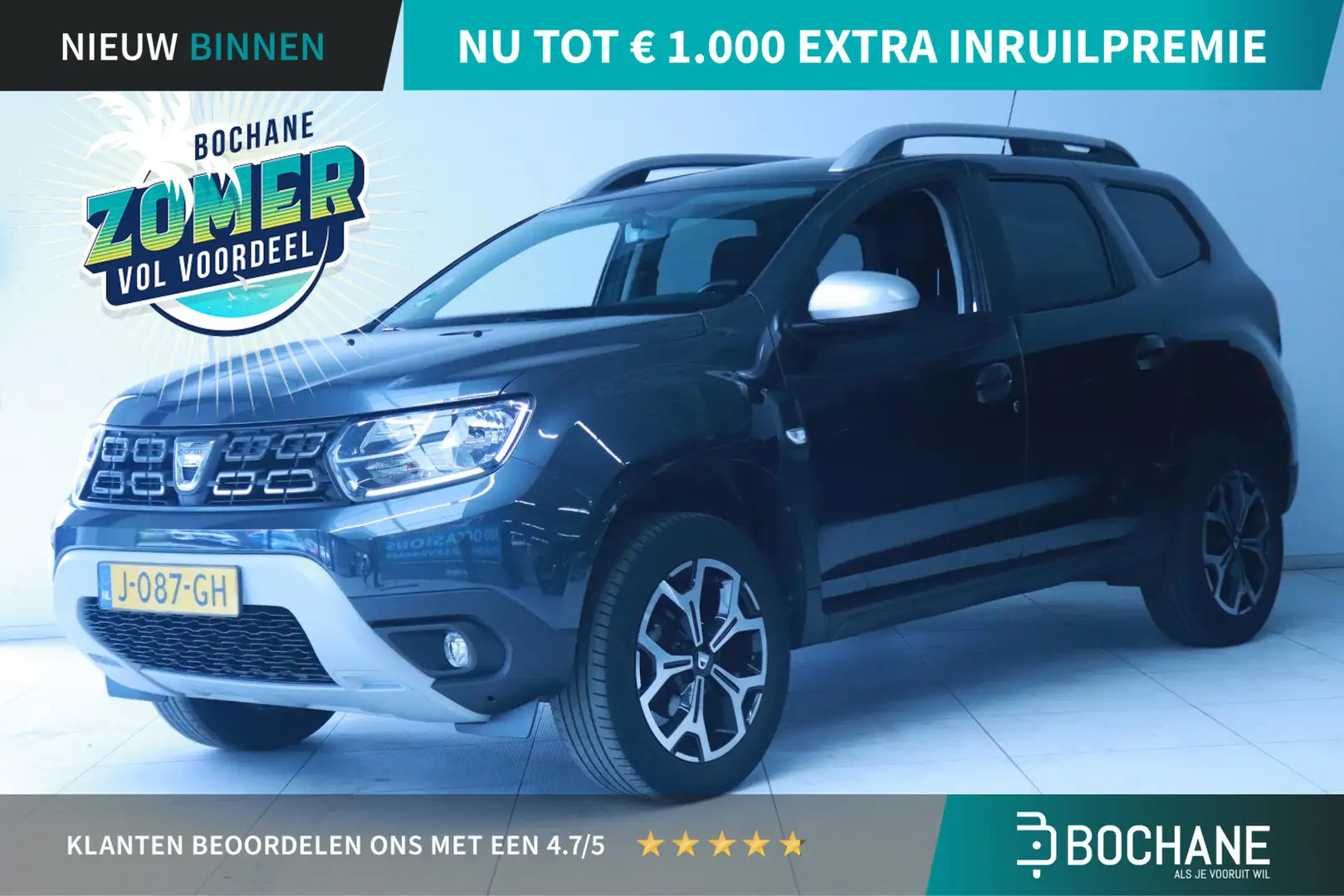 Dacia Duster 1.0 TCe Prestige | Achteruitrijcamera | Apple Carp Grijs - 1