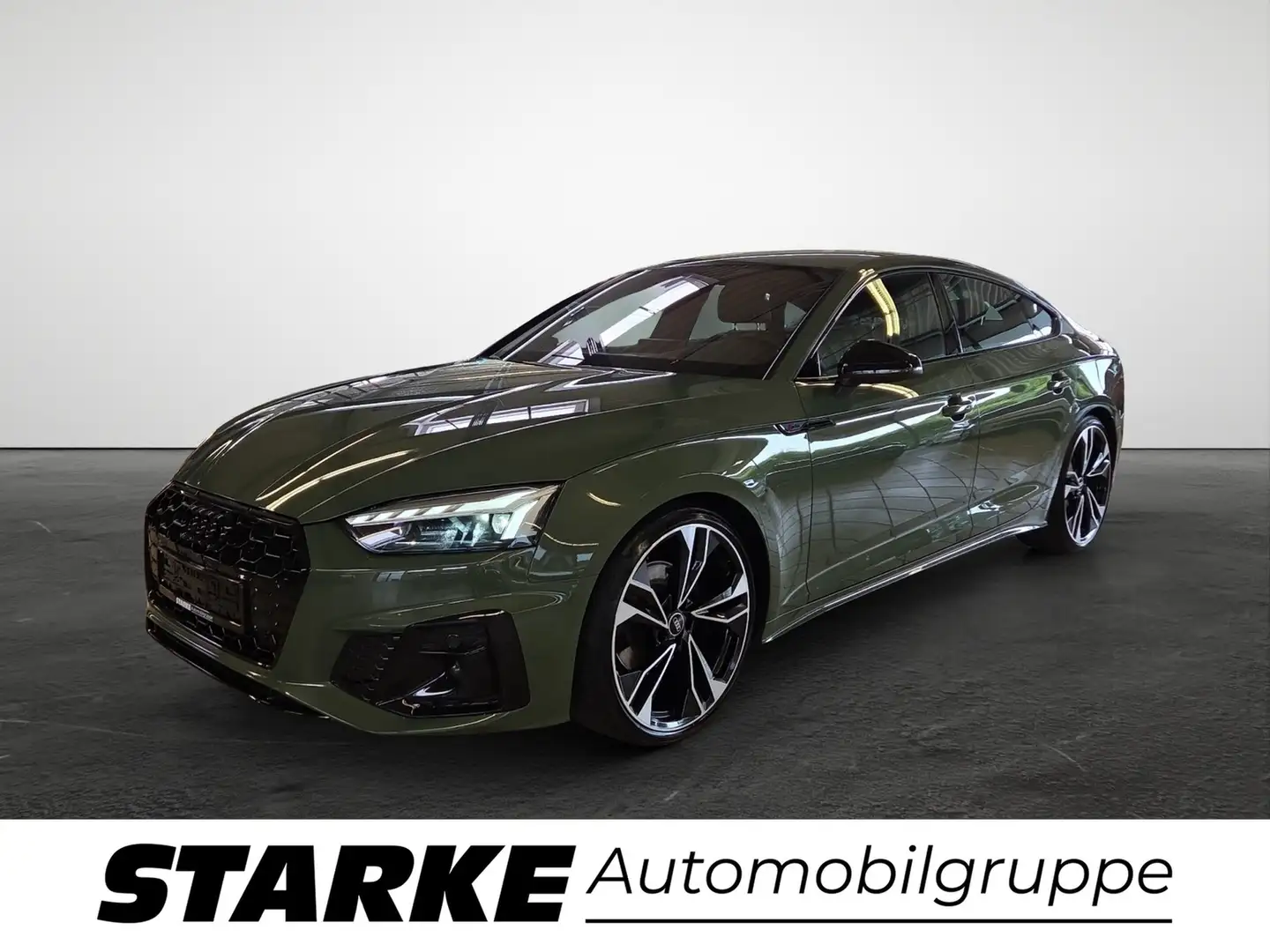 Audi A5 Sportback 35 TFSI S tronic S line Matrix AHK Bl... Зелений - 2