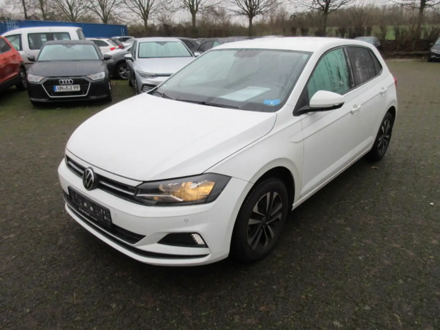Volkswagen Polo United 1.0 NAVI KLIMA ALU APS SITZHEIZUNG GJR eFH ZV Weiß - 1