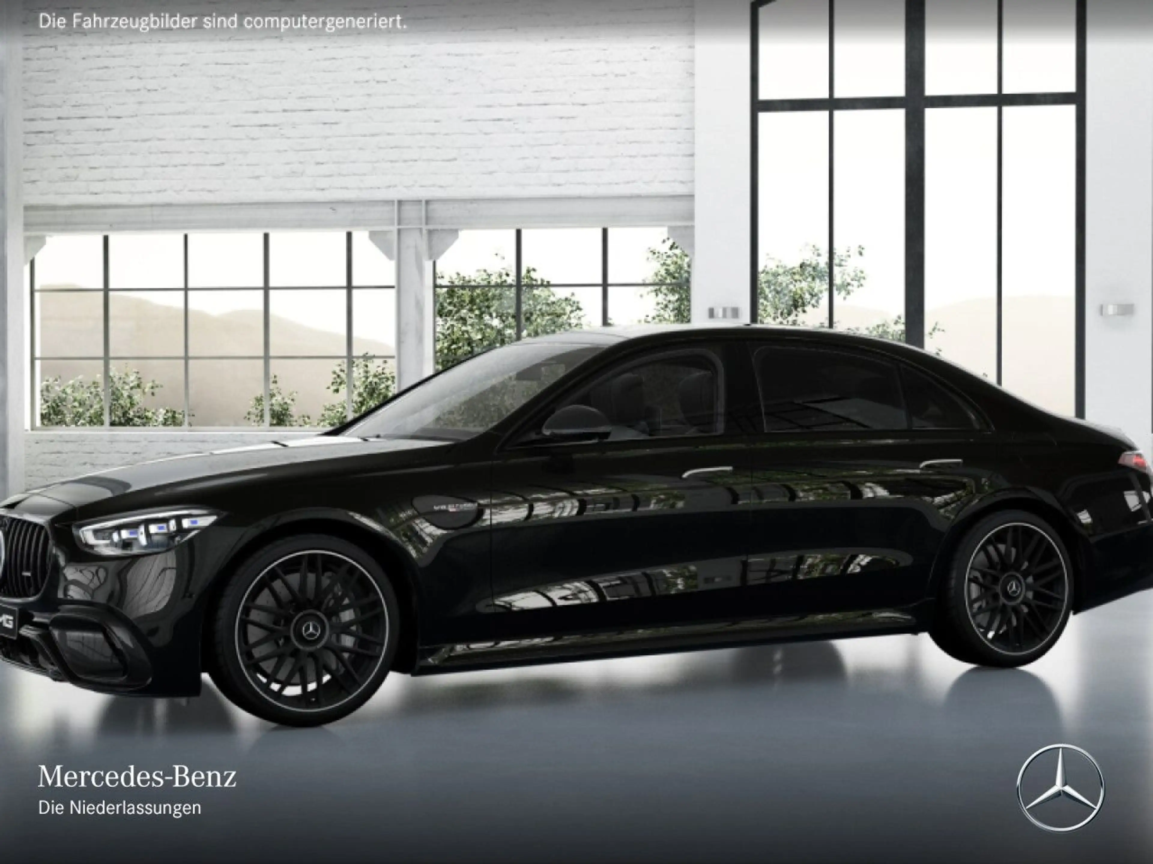 Mercedes-Benz S 63 AMG S 63 E Lang PANO+DIGITAL-L+BURMESTER4D+FAHRASS+TV — photo 3