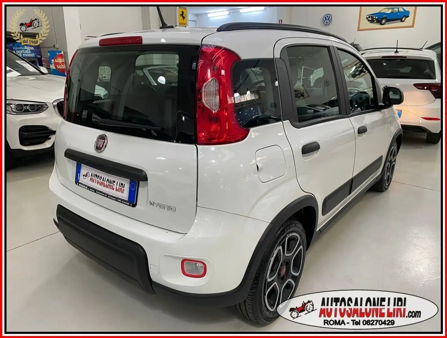 Fiat Panda HYBRID 1.0 70cv CITY LIFE *NEOPATENTATI* 5 POSTI Bianco - 2