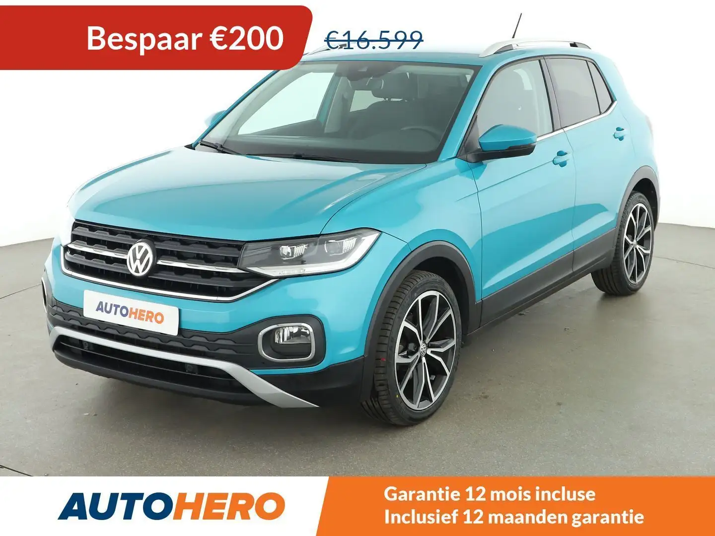 Volkswagen T-Cross 1.0 TSI Style Blauw - 1