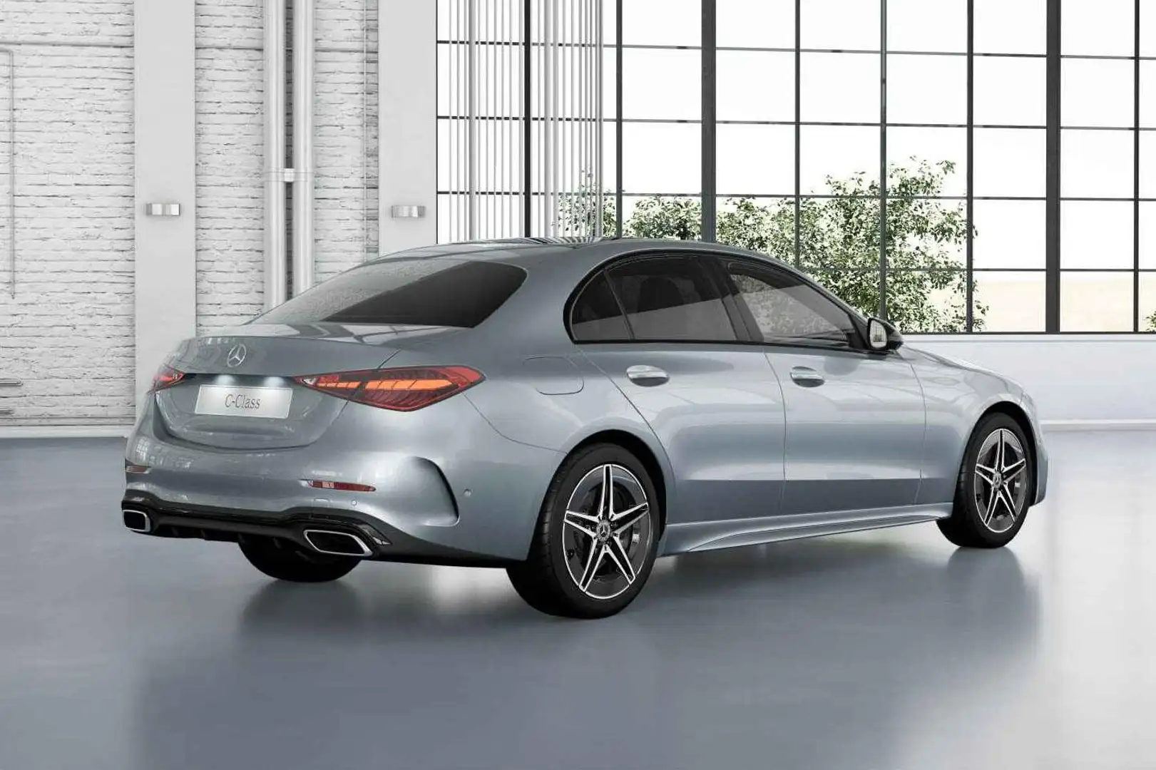 Mercedes-Benz C 300 C 300e Limousine Automaat AMG Line | Premium Plus Zilver - 2