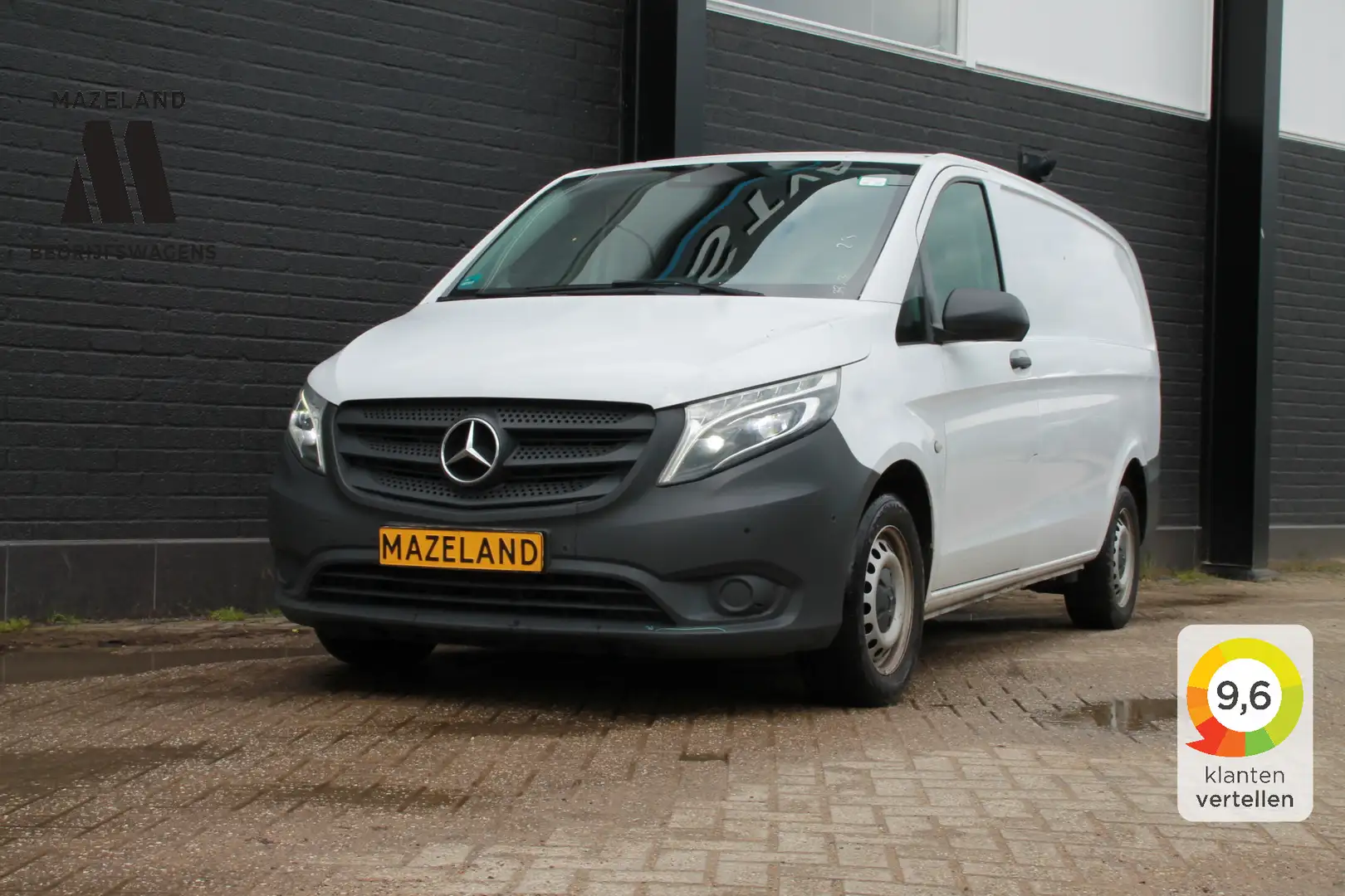 Mercedes-Benz Vito 114 CDI Lang Automaat EURO 6 - Airco - Navi - Crui Wit - 1
