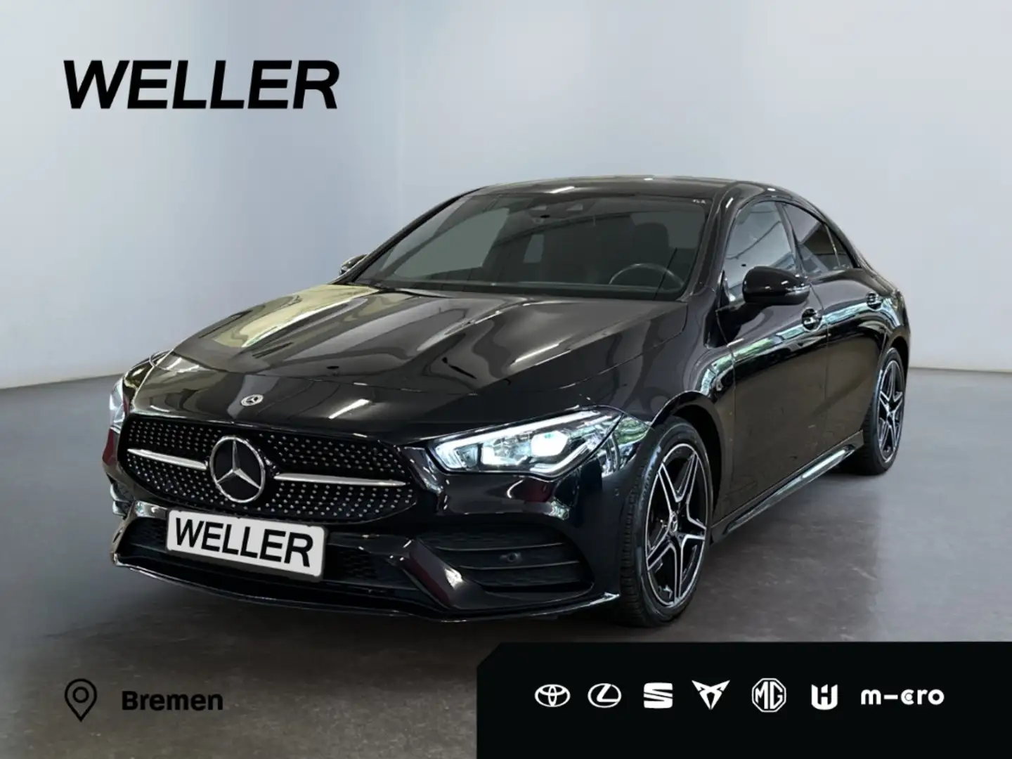 Mercedes-Benz CLA 250 7G-DCT AMG Line *LED*HUD*Parktronic*SHZ* Noir - 1