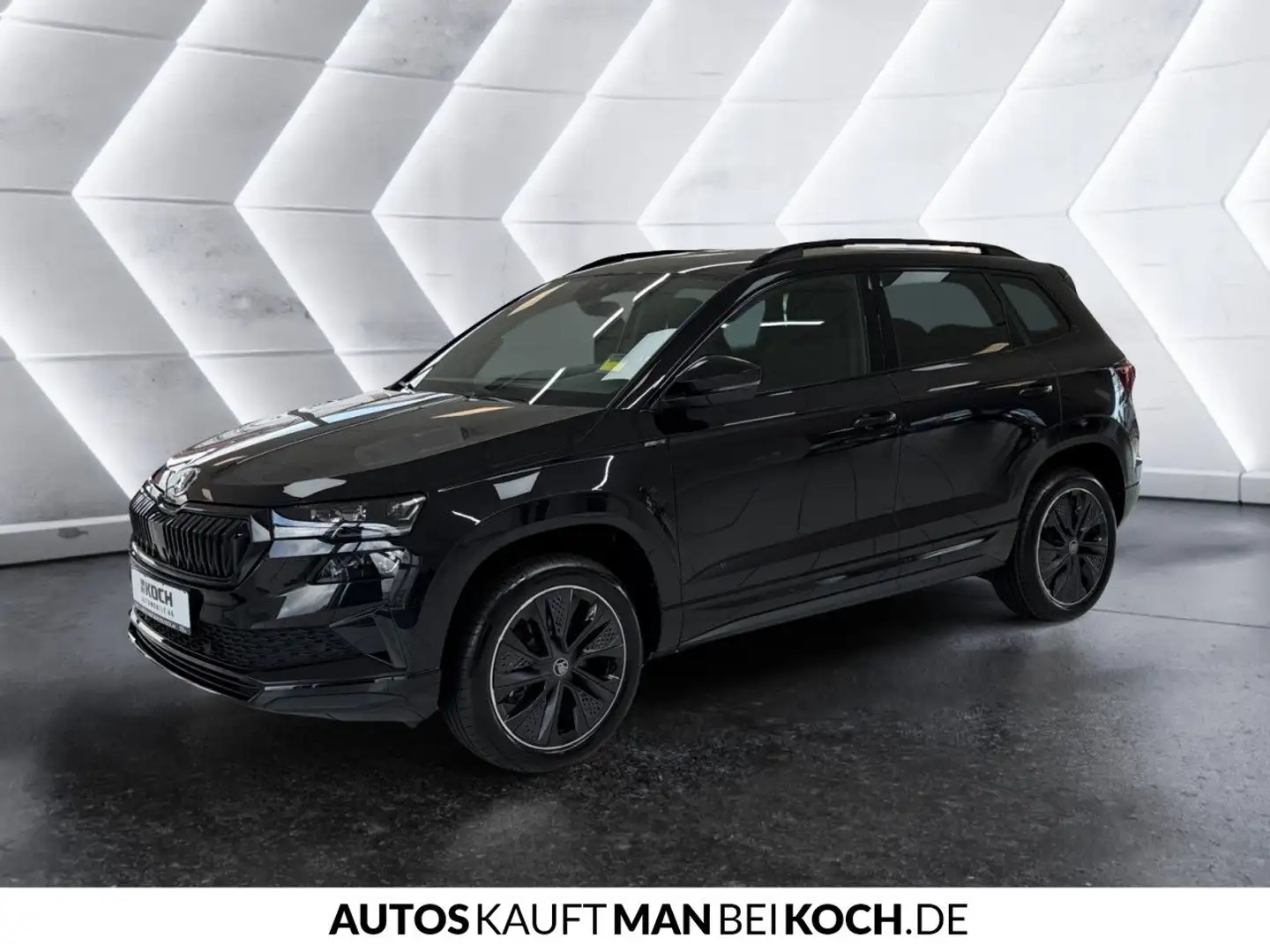 Skoda Karoq 1.5 TSI DSG SPORTLINE AHK ACC MATRIX TOTW Schwarz - 2