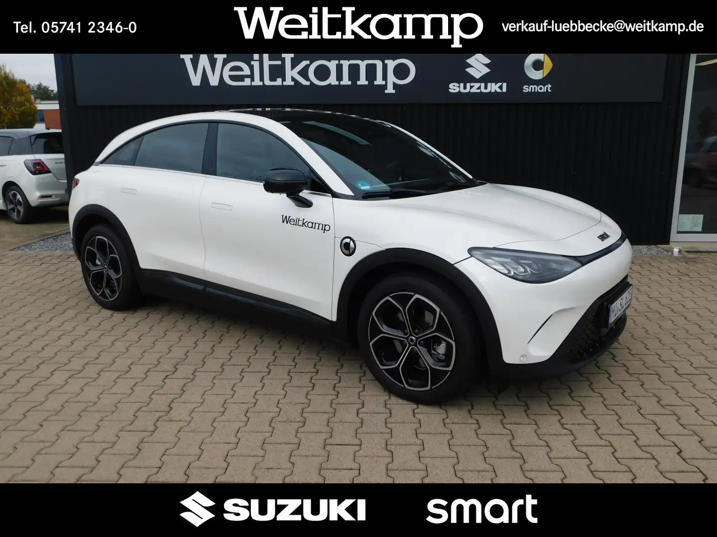 smart #3 #3 Pro+ (66kWh) Pano.-Dach/KeylessGo/Sitzhzg. Weiß - 2