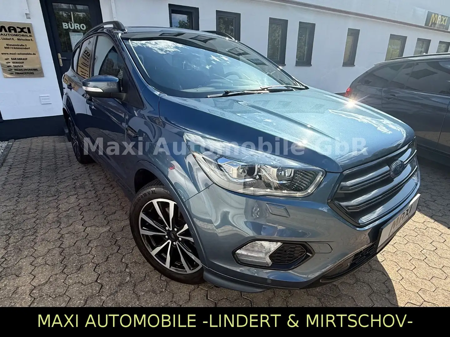 Ford Kuga 2.0 ST-Line-NAVI-XEN-AHK-LEDER-KAM-FORD KD Negro - 1