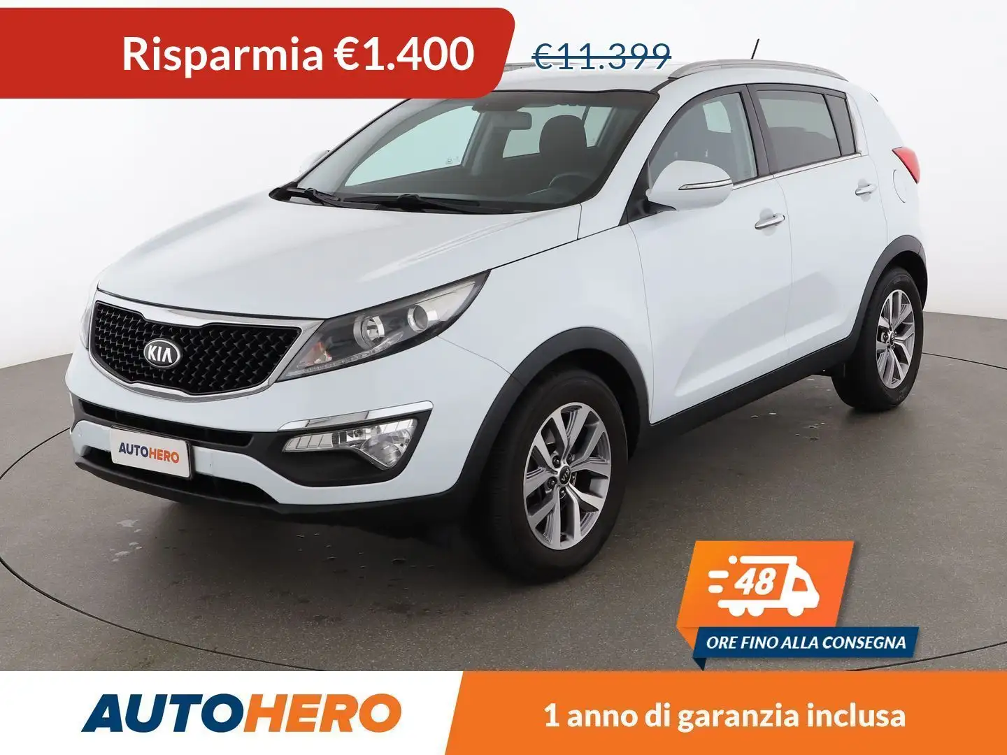 Kia Sportage 1.6 GDI Cool Alb - 1