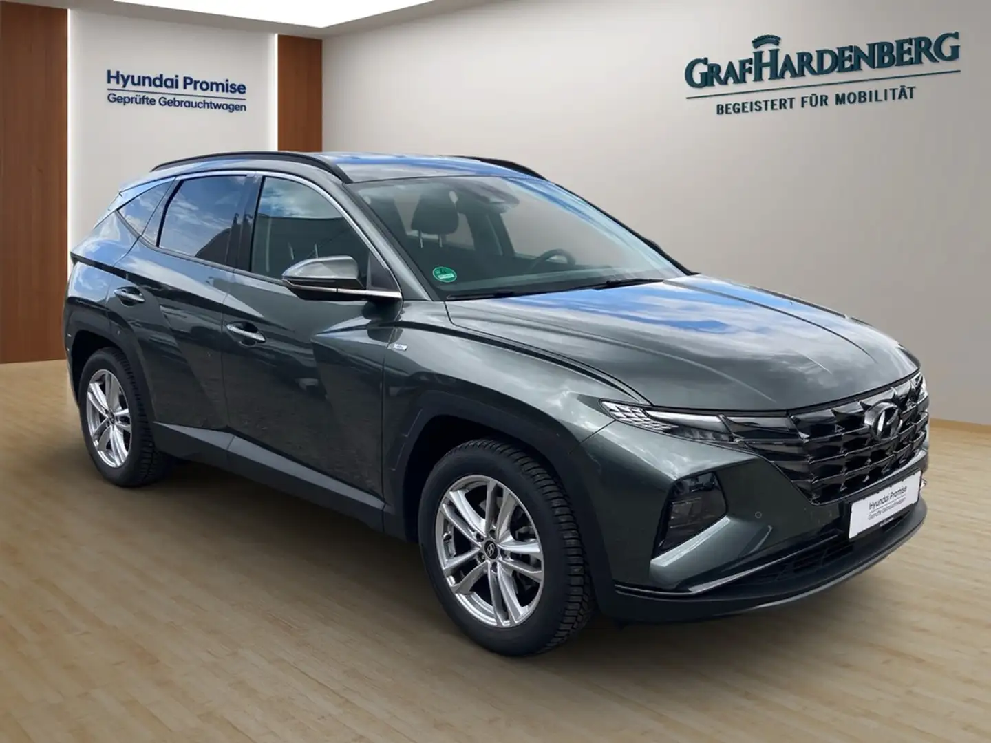 Hyundai TUCSON 1.6 GDI Turbo +48V 6-Gang Trend Mild-Hybrid 2WD Gris - 2
