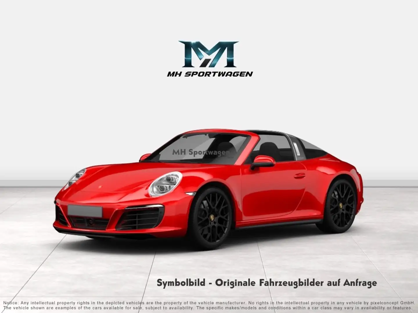 Porsche 911 Targa 4 GTS (991 II)|BOSE|LED inkl. PDLS+ Rot - 1