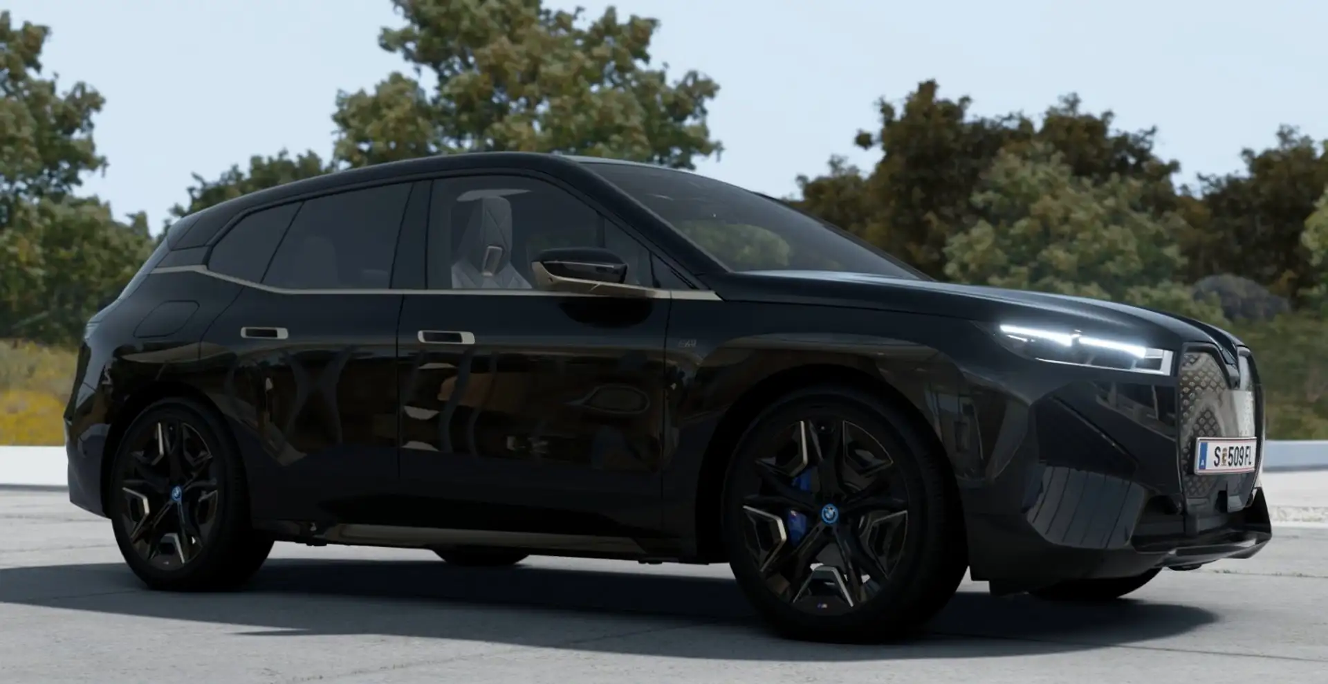 BMW iX iX M60 105kWh Schwarz - 1