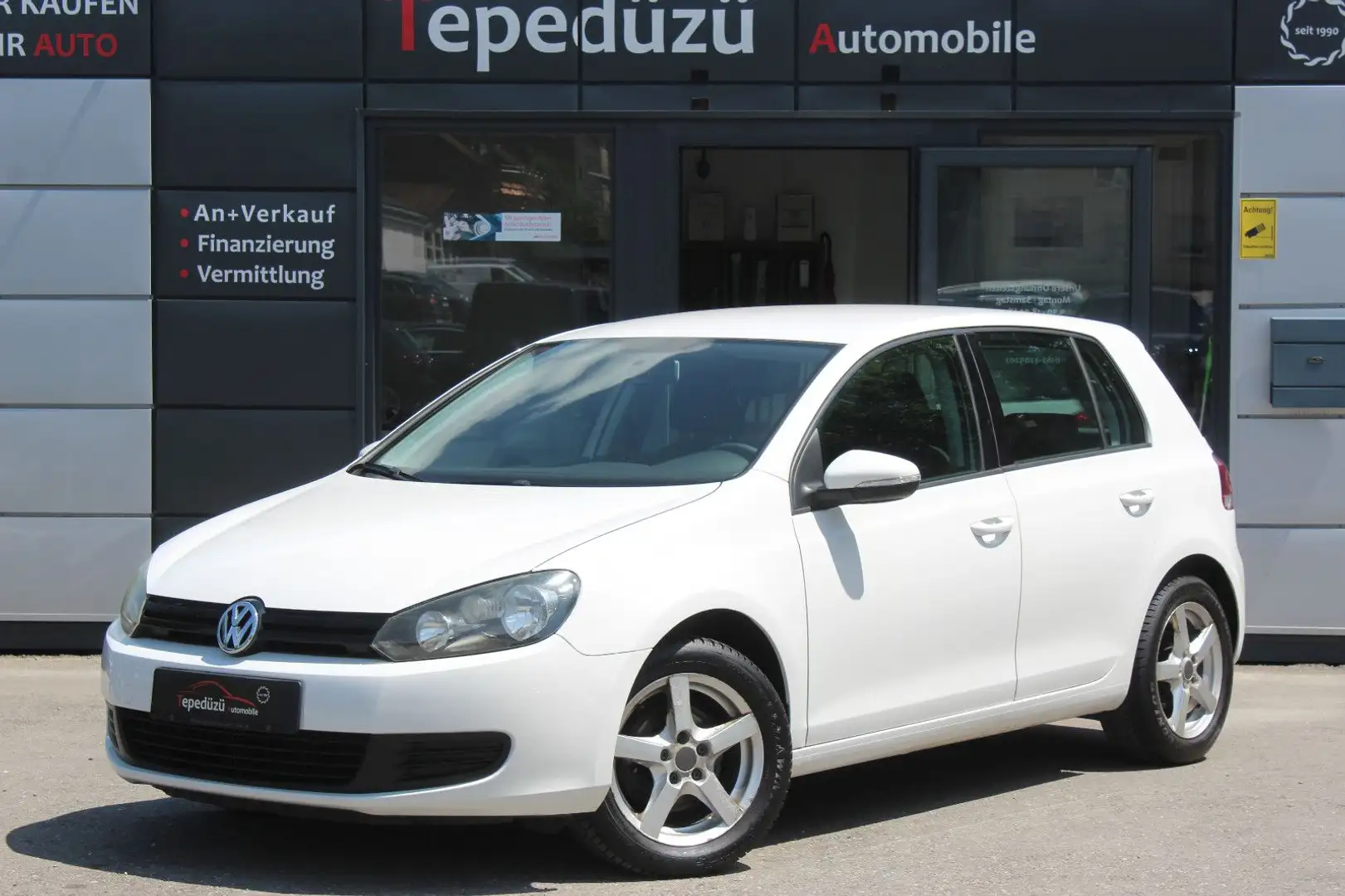 Volkswagen Golf VI Trendline*KLIMA*SCHECKHEFT*TÜV NEU Weiß - 1