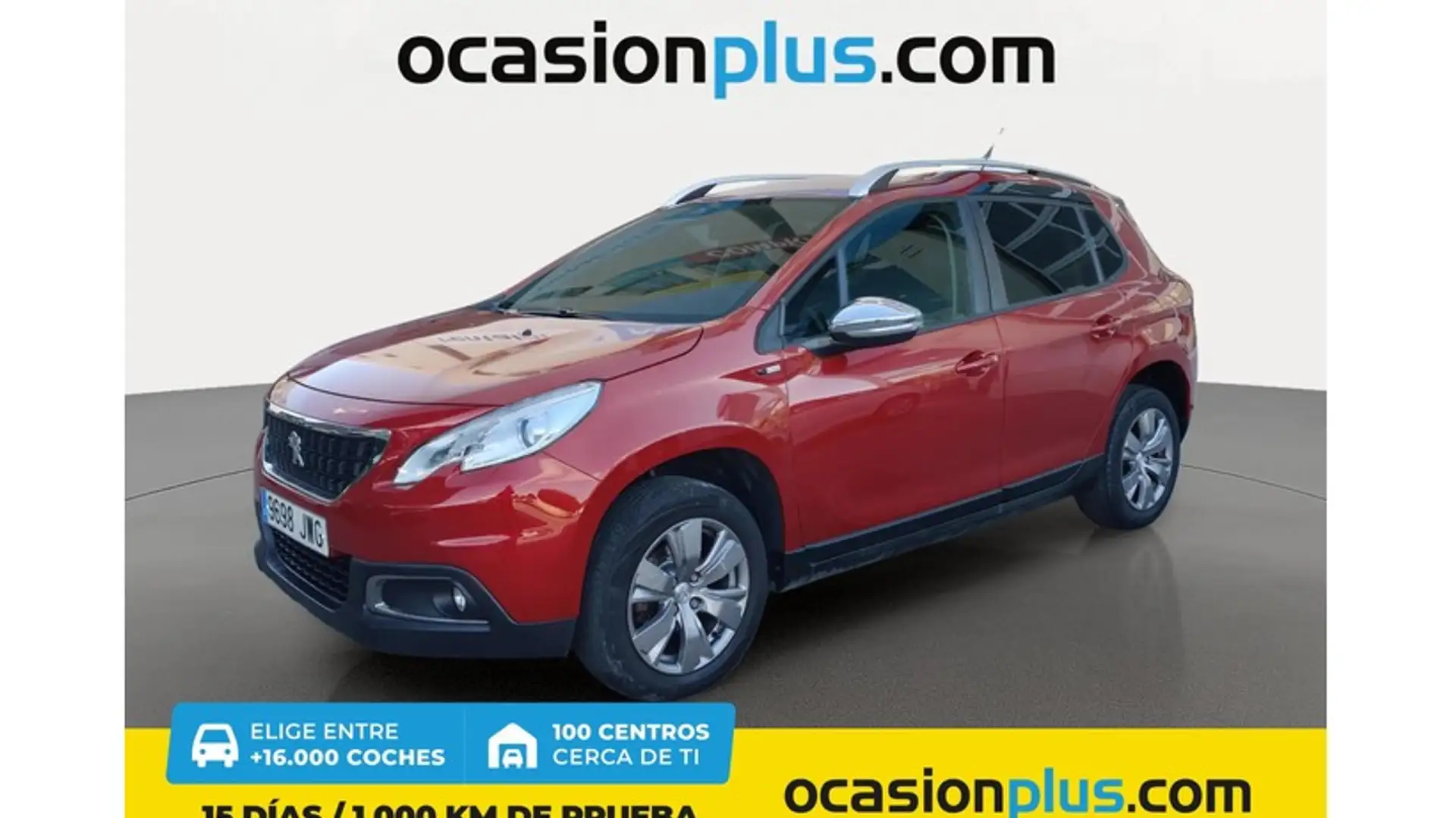 Peugeot 2008 1.2 PureTech Style 82 Rood - 1