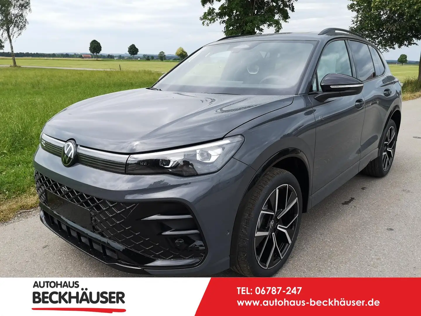 Volkswagen Tiguan 2.0 TDI 142 kW 4Motion R-Line DSG Head Up Matri... Grau - 1