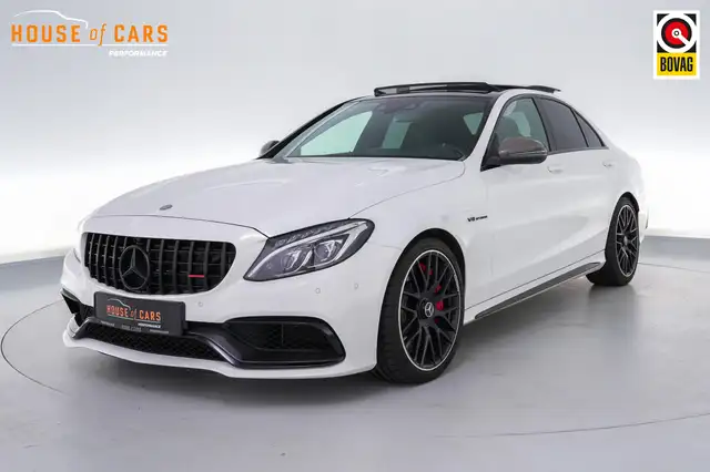 Mercedes-Benz C-klasse C63S AMG 510pk |carbon exterieur|pano|sch