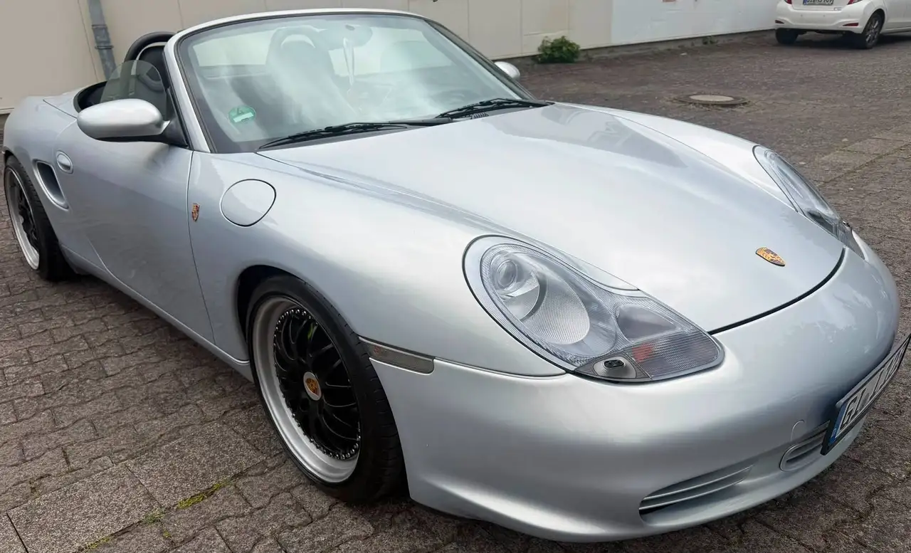 Porsche Boxster S/Neu Fast TÜV/Scheckheft/18 Zoll AluFelgen/3.Hand/Leder/Klimaau, foto 2