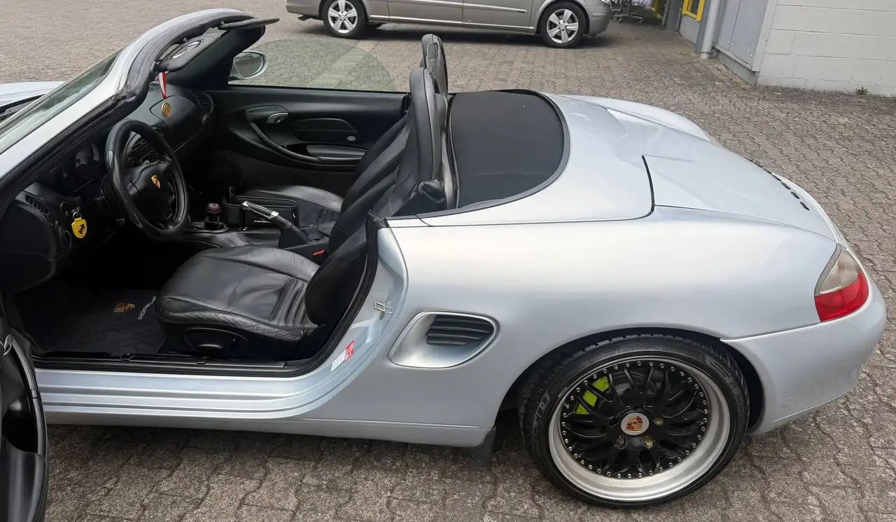Porsche Boxster S/Neu Fast TÜV/Scheckheft/18 Zoll AluFelgen/3.Hand/Leder/Klimaau, foto 11