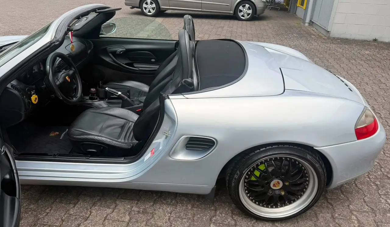 Porsche Boxster S/Neu Fast TÜV/Scheckheft/18 Zoll AluFelgen/3.Hand/Leder/Klimaau, foto 10