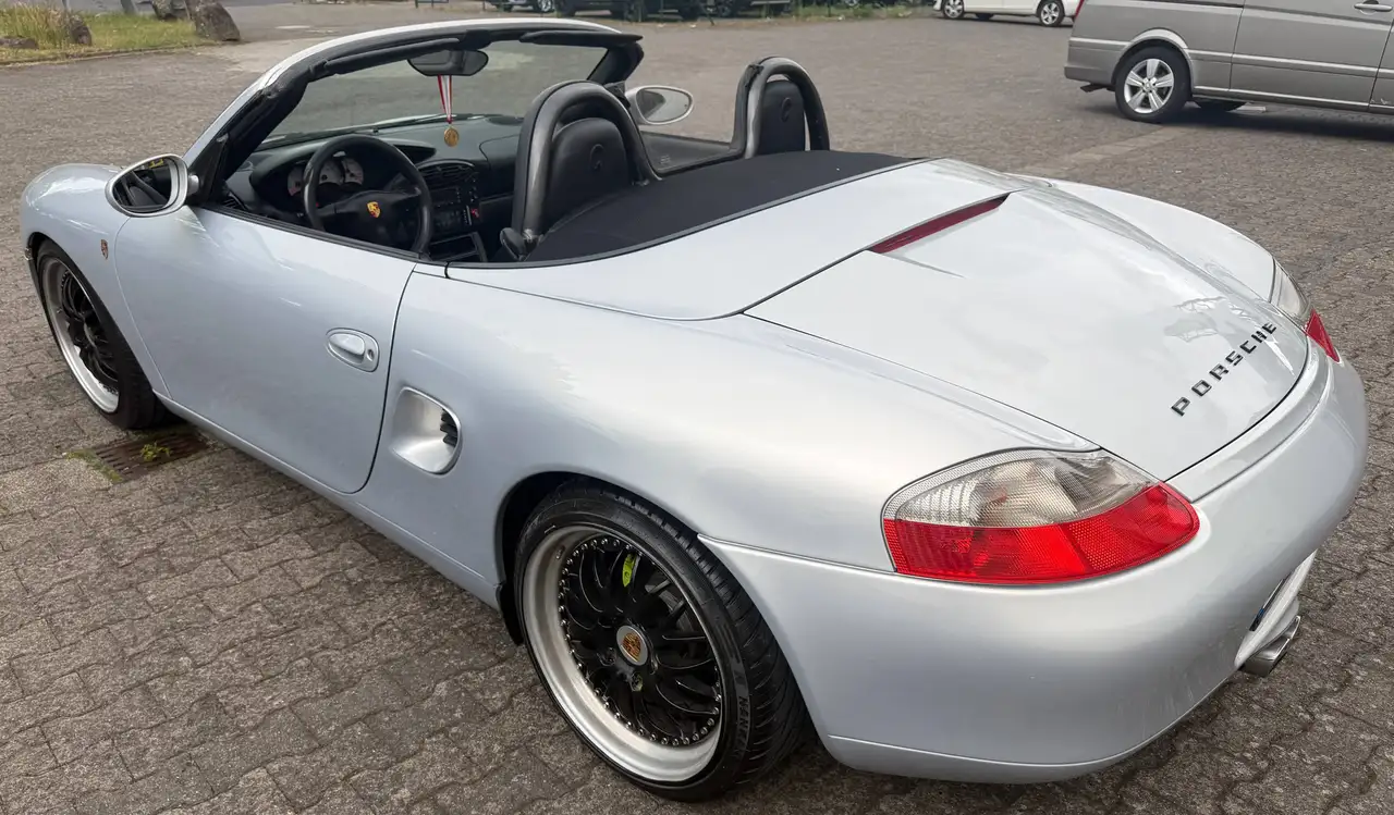 Porsche Boxster S/Neu Fast TÜV/Scheckheft/18 Zoll AluFelgen/3.Hand/Leder/Klimaau, foto 9