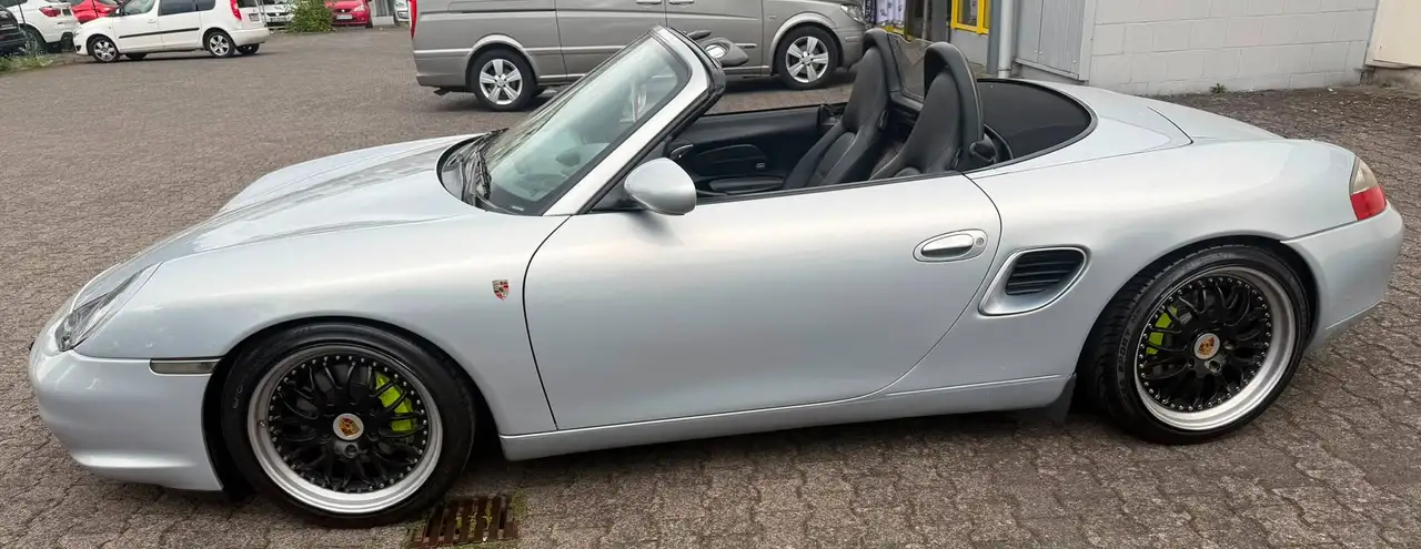 Porsche Boxster S/Neu Fast TÜV/Scheckheft/18 Zoll AluFelgen/3.Hand/Leder/Klimaau, foto 8