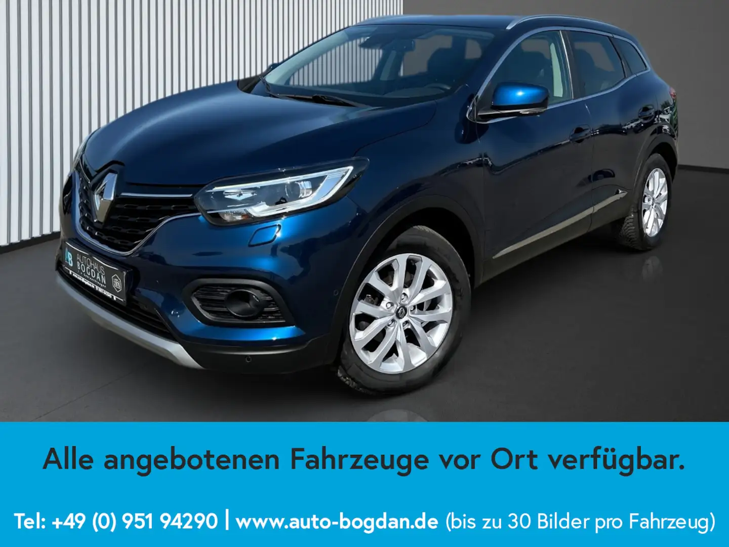 Renault Kadjar Limited Navi*Kamera*Tempomat*SHZ*heizbFS Blauw - 2