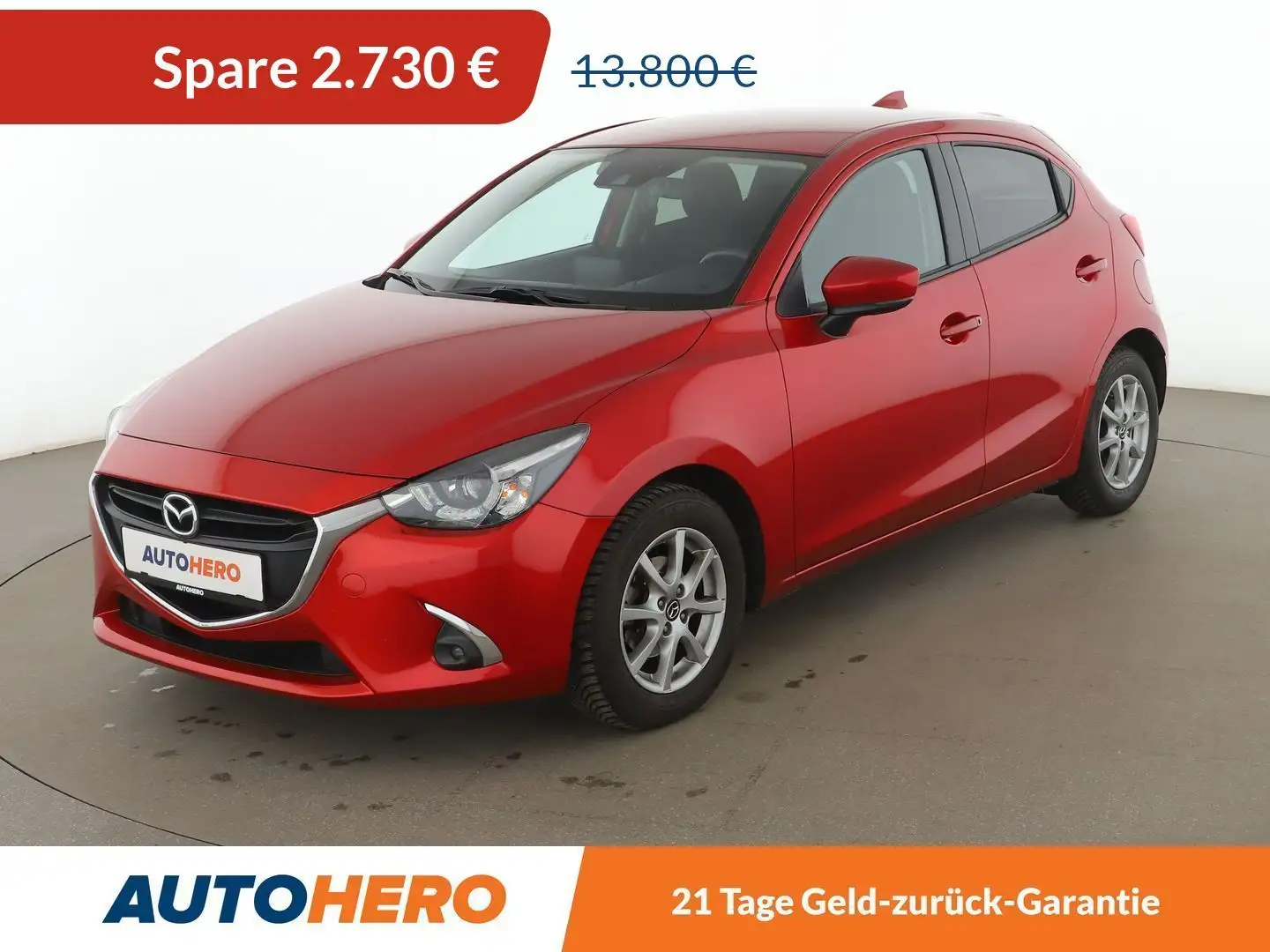 Mazda 2 1.5 Kizoku*TEMPO*NAVI*PDC*SHZ*ALU* Rot - 1