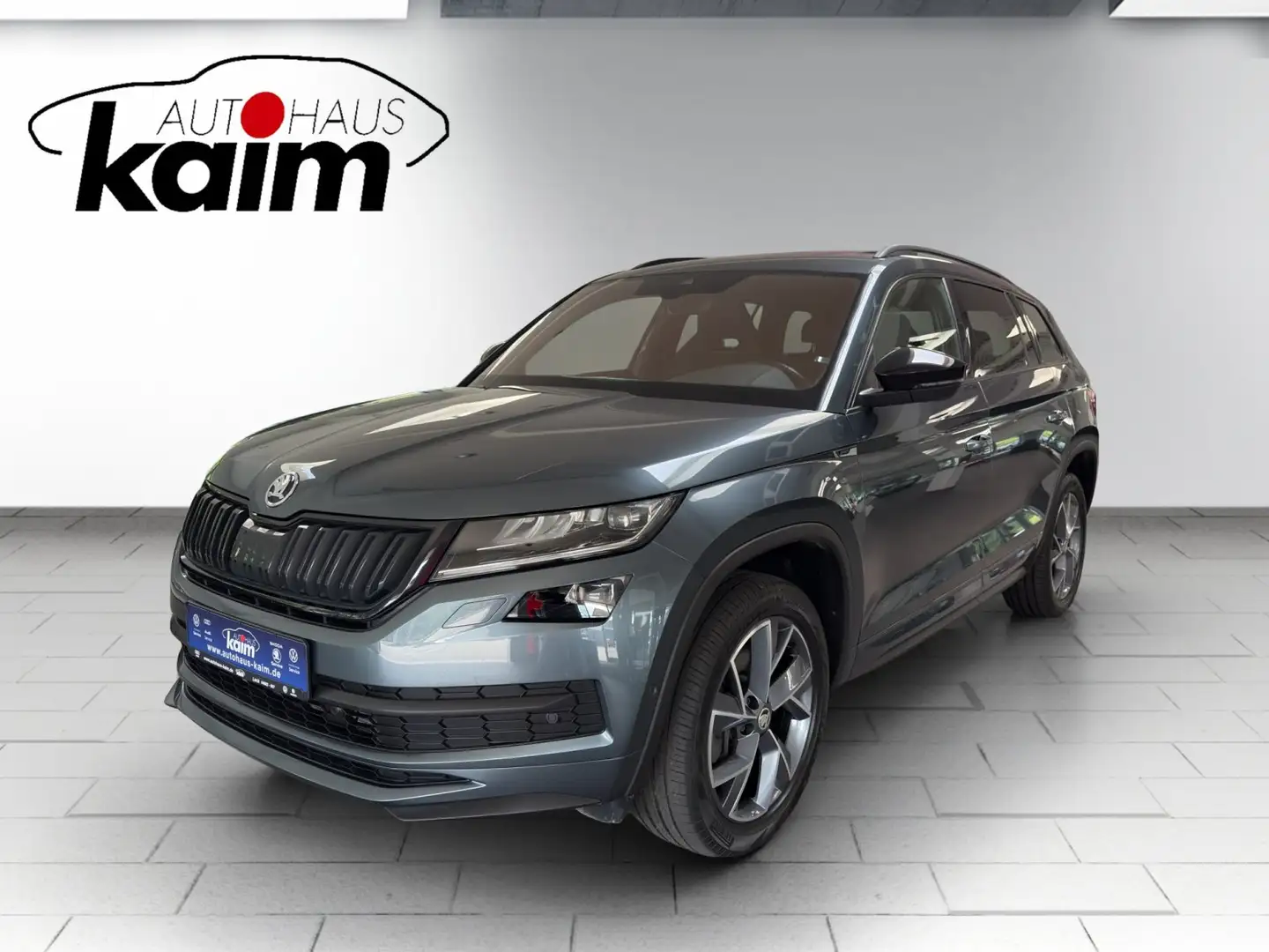 Skoda Kodiaq 2.0 TDI  Sportline 4x4 ACC+RFK+NAVI Grau - 1