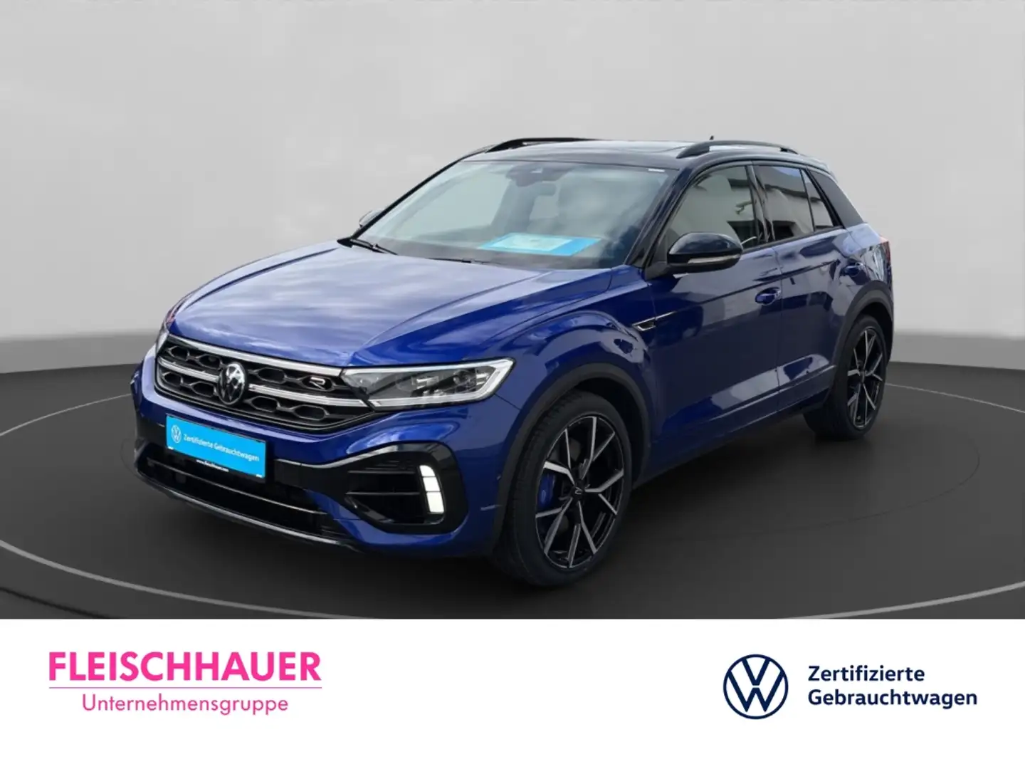 Volkswagen T-Roc 4Motion 2.0 DSG+SHZ+LED+KAMERA+KLIMAAUT Blau - 1