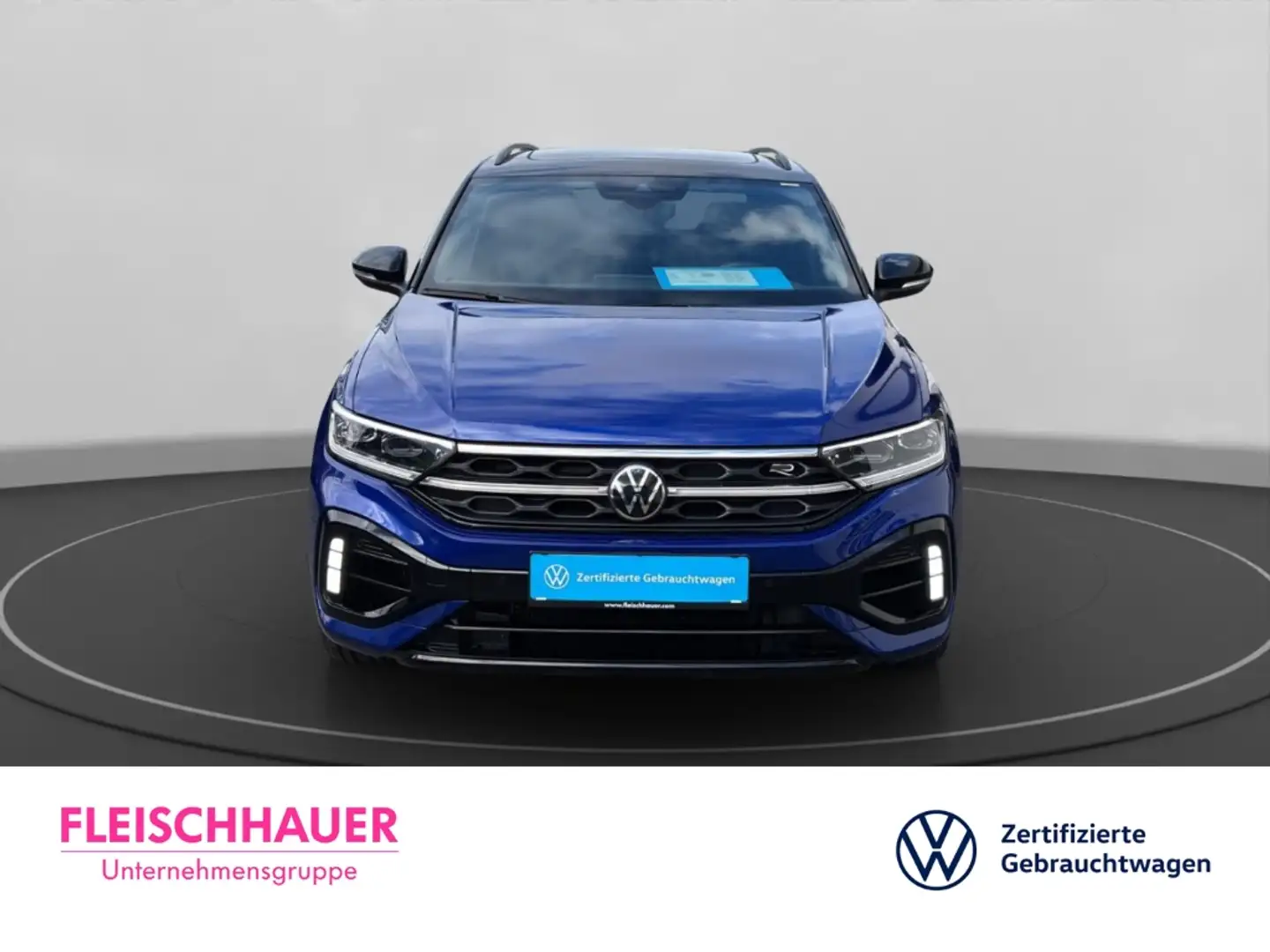 Volkswagen T-Roc 4Motion 2.0 Automatik+Leder+Panorama+Navigatoion Blau - 2