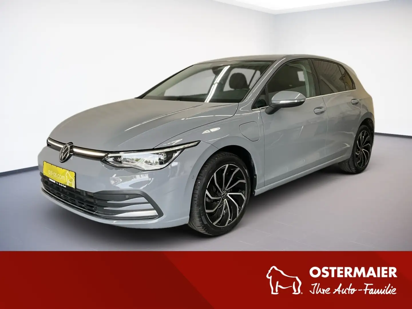 Volkswagen Golf VIII STYLE 1.4 eHYBRID 204PS DSG ACC.5J-G.NAVI.2xP Grijs - 1