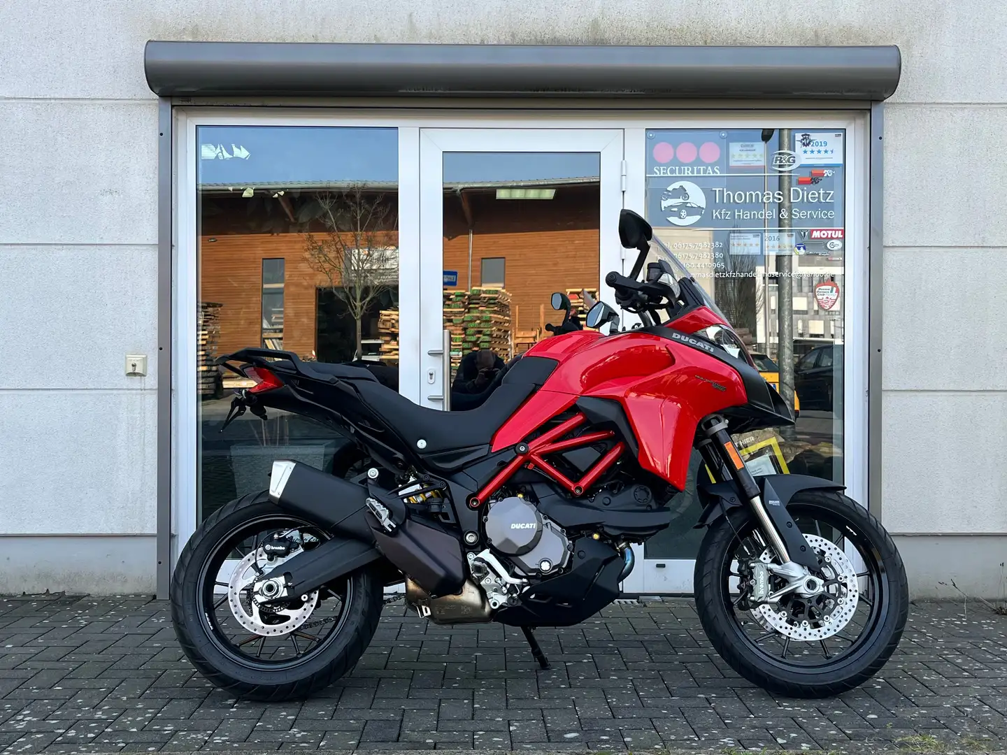 Ducati Multistrada 950 V2-1.Besitz – LED Heck Hand Ever Red 4 Years Piros - 1