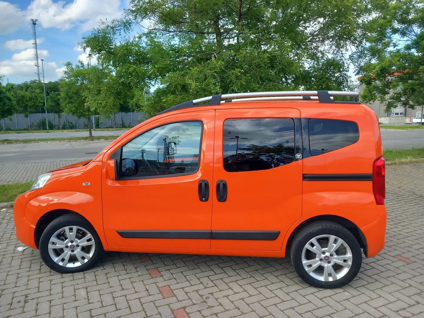 Fiat Qubo 1.4 8v Dynamic 73cv Arancione - 1