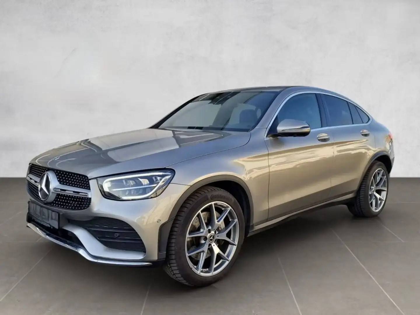 Mercedes-Benz GLC 220 220 d 4M AMG Pano Burmest Attelage Cam.360 Argent - 1
