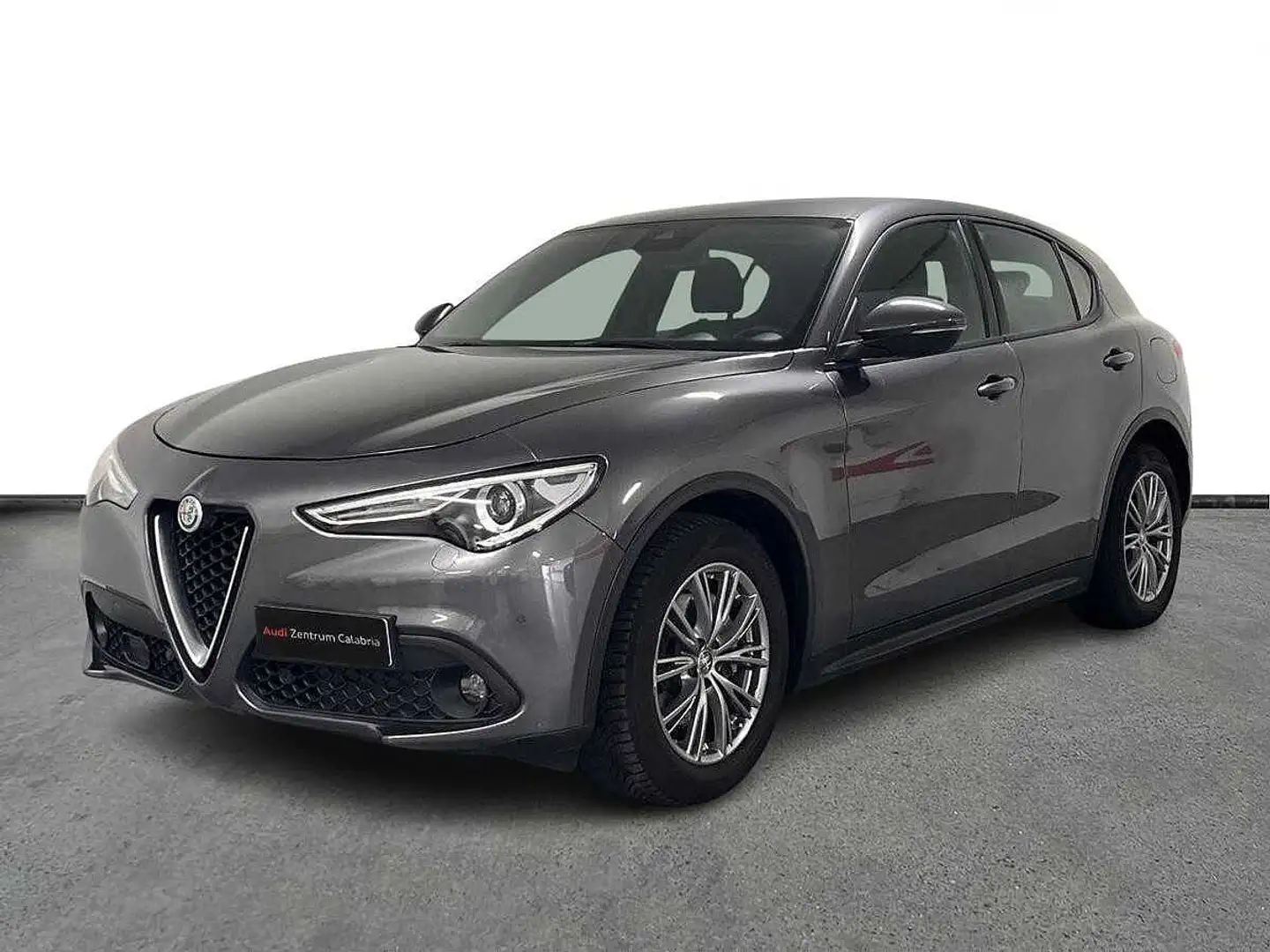 Alfa Romeo Stelvio 2.2 Turbodiesel 160 CV AT8 RWD Super Business Grigio - 1