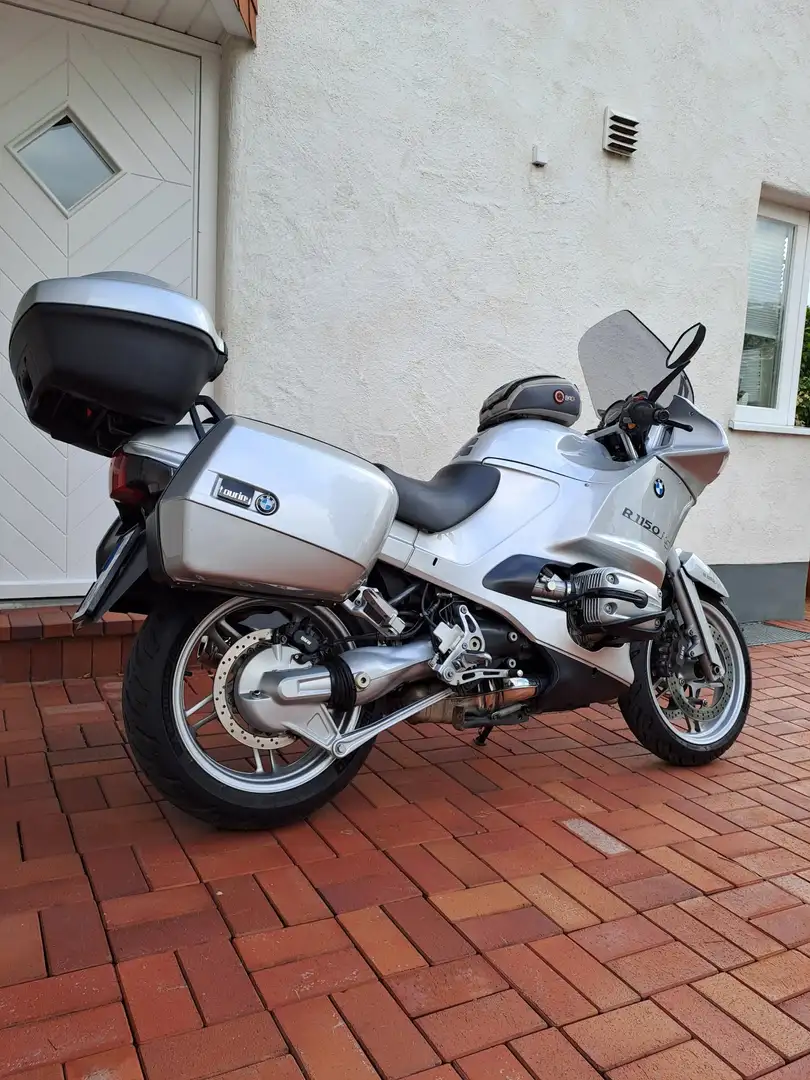 BMW R 1150 RS Koffer in Fahrzeugfarbe, Vollausstattung Silber - 2