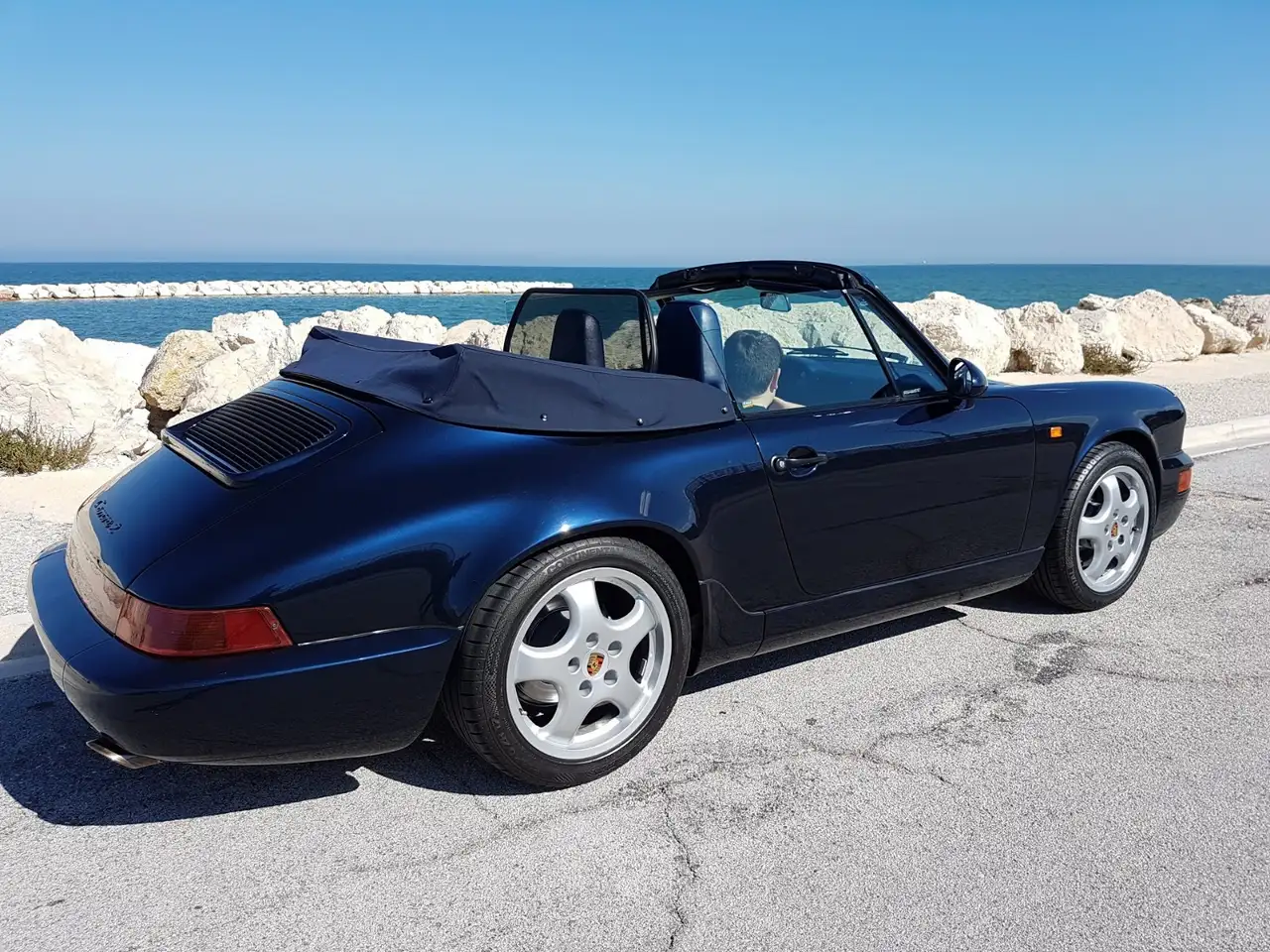 Porsche 964 911 Cabrio 3.6 Carrera 2 manuale, foto 3