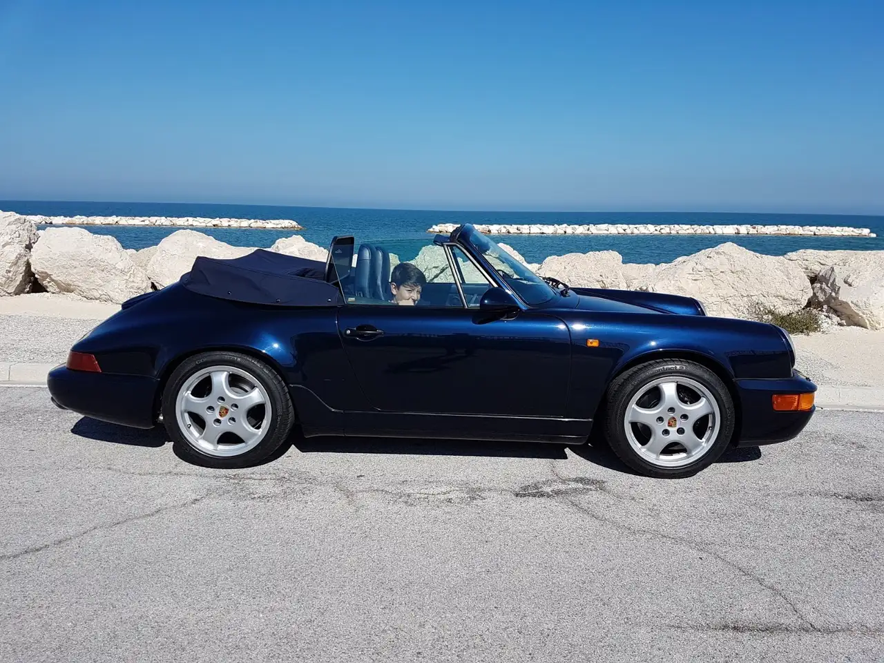 Porsche 964 911 Cabrio 3.6 Carrera 2 manuale, foto 2