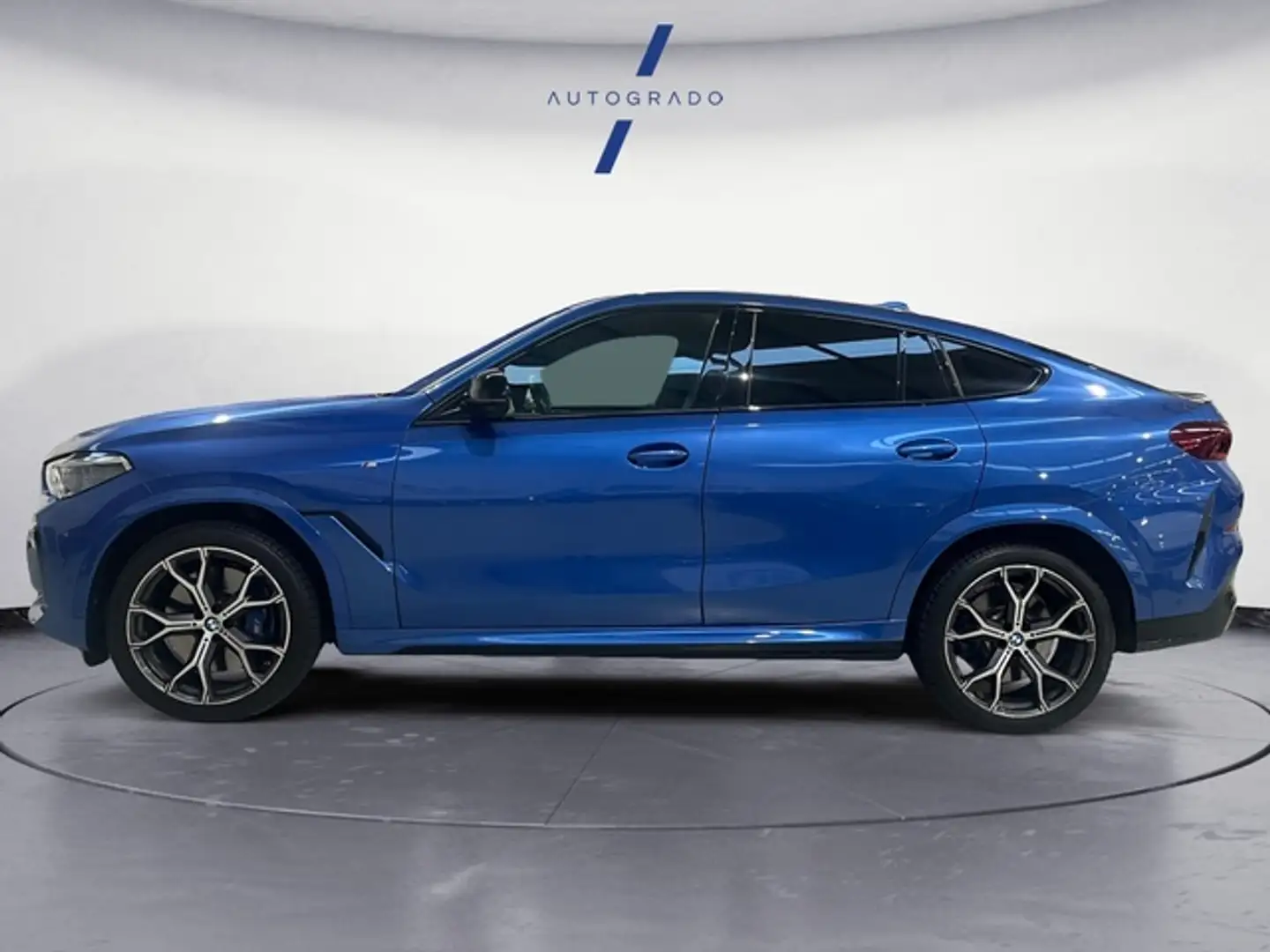 BMW X6 xDrive 30dA Bleu - 2