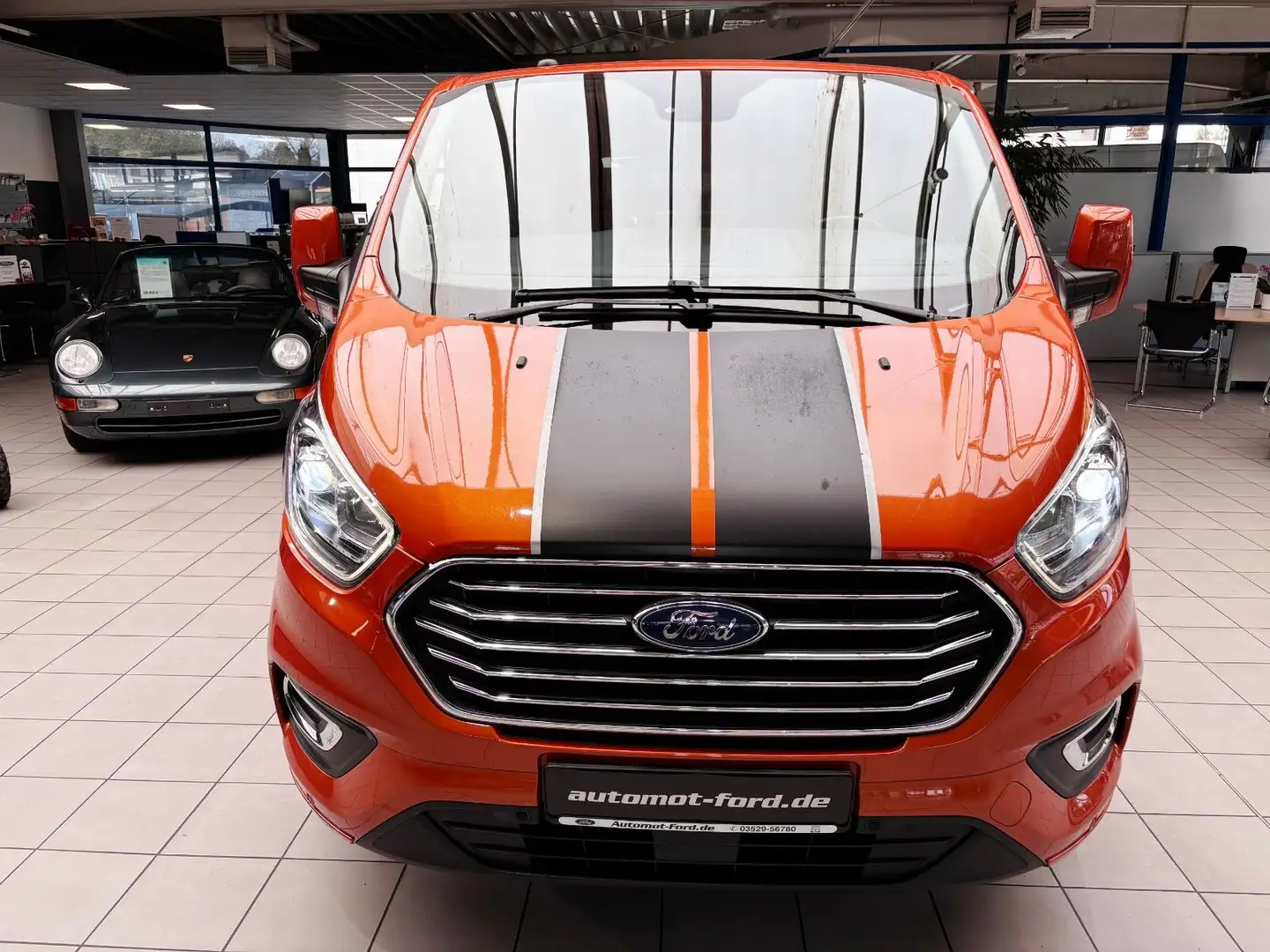 Ford Tourneo Custom Titanium X L2*LED*Navi*Klima*AHK Orange - 2