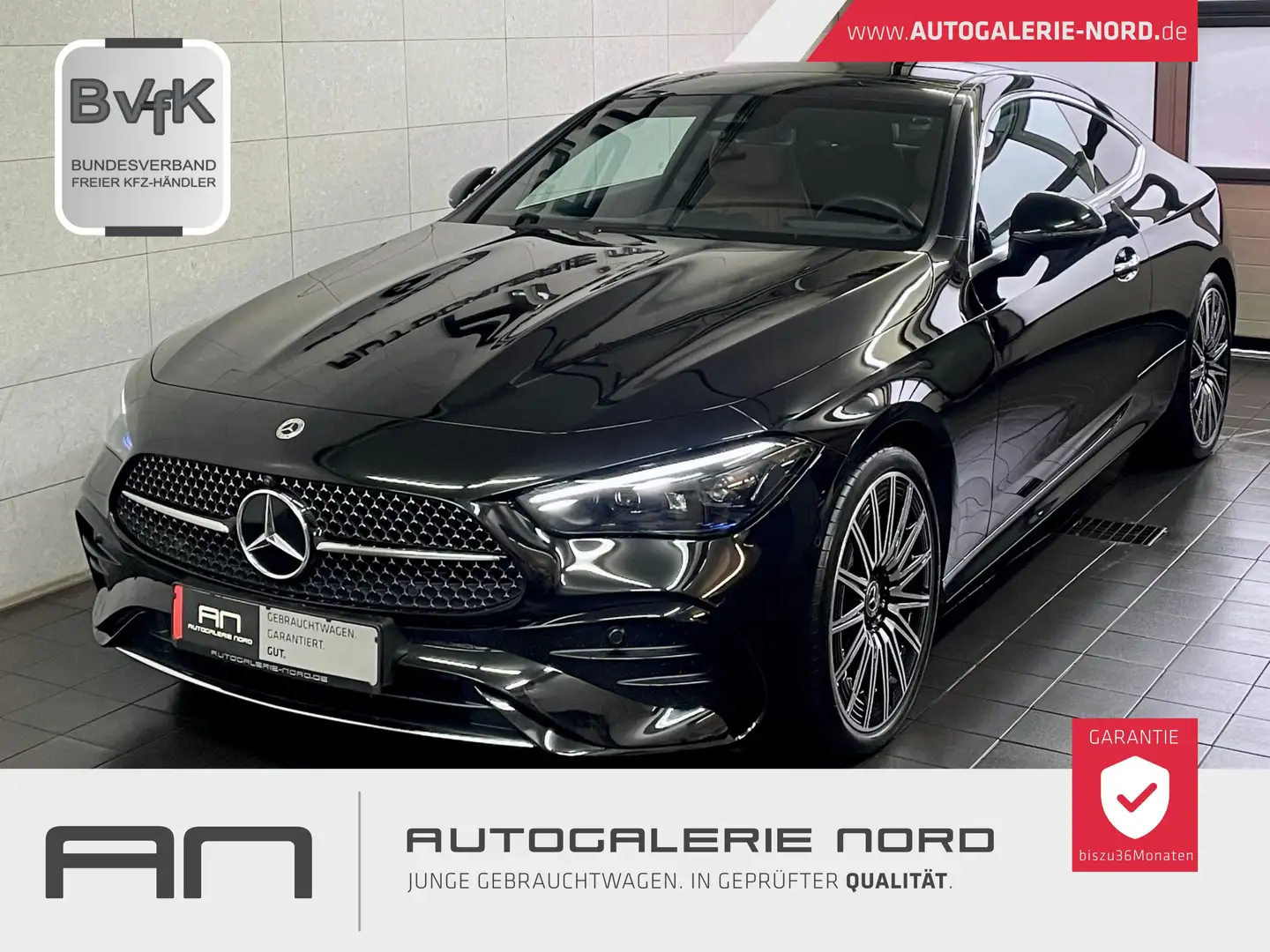 Mercedes-Benz CLE 220 d AMG Line Advanced Plus+Pano+Burmester+360°K Negro - 1