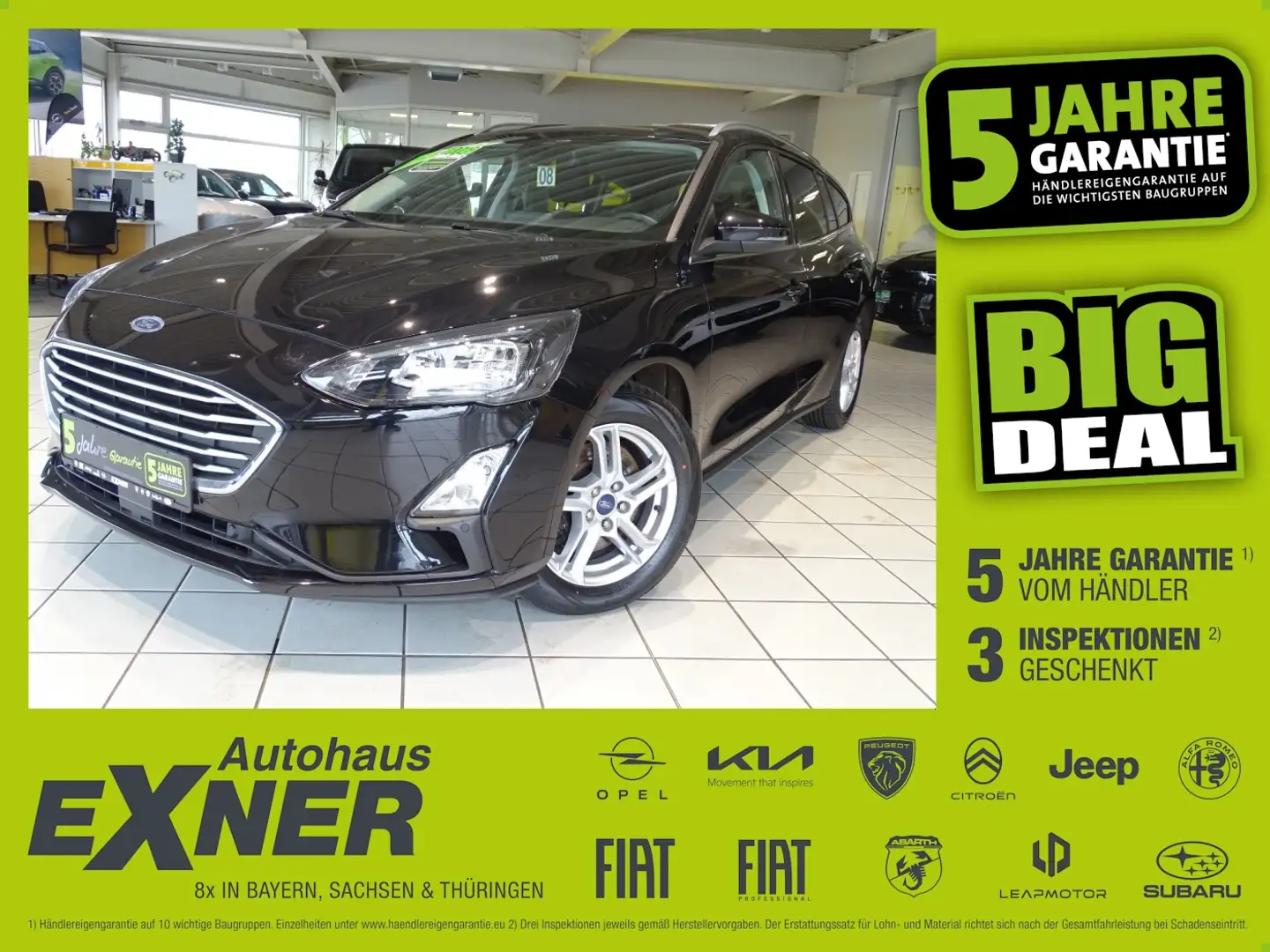 Ford Focus Turnier 2.0 EcoBlue COOL&CONNECT S/S Navi,Kamera, Noir - 1