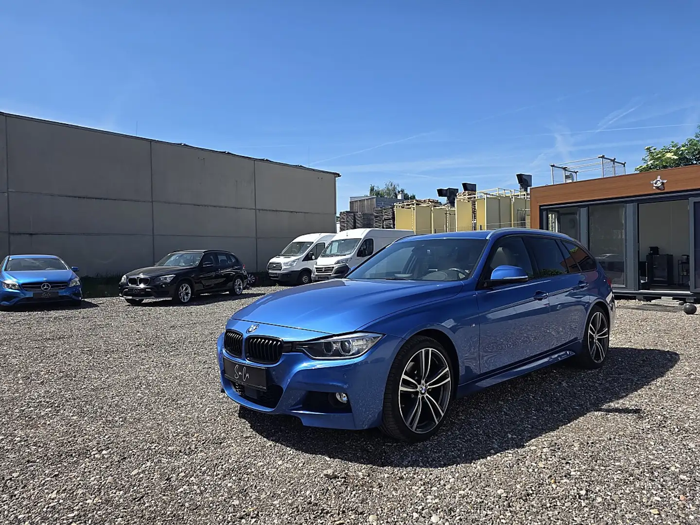 BMW 320 d xD M Sport Head Up Schiebedach Harman Kardon ACC Blau - 1